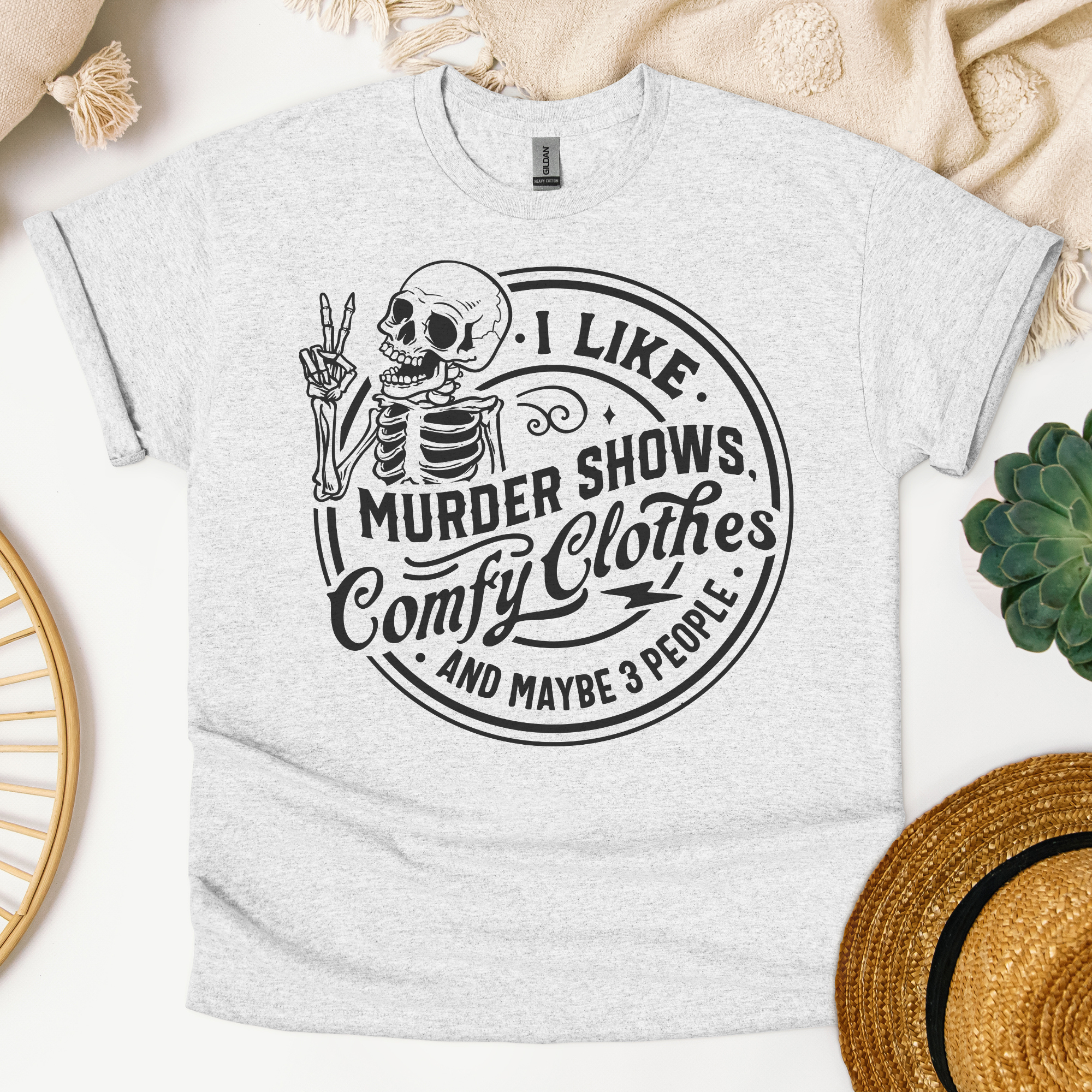 Murder Shows & Comfy Clothes Tee