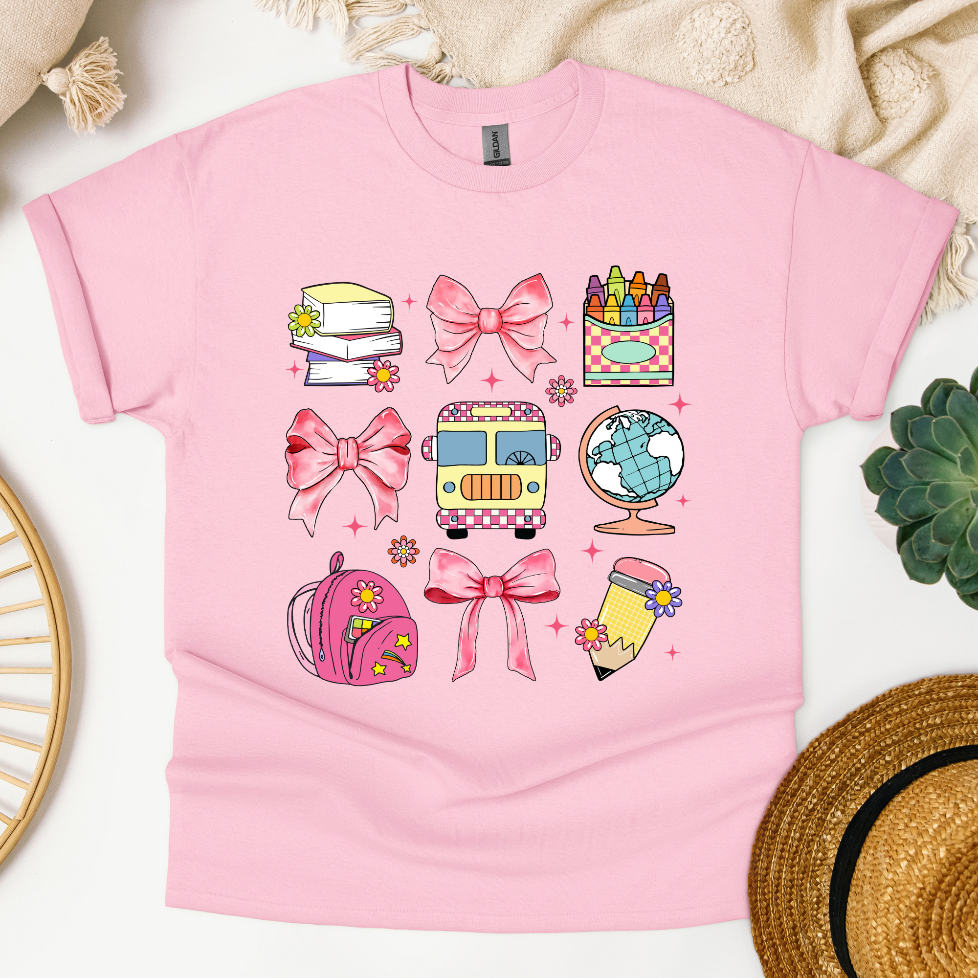 Back to School Coquette Tee & Sweatshirt