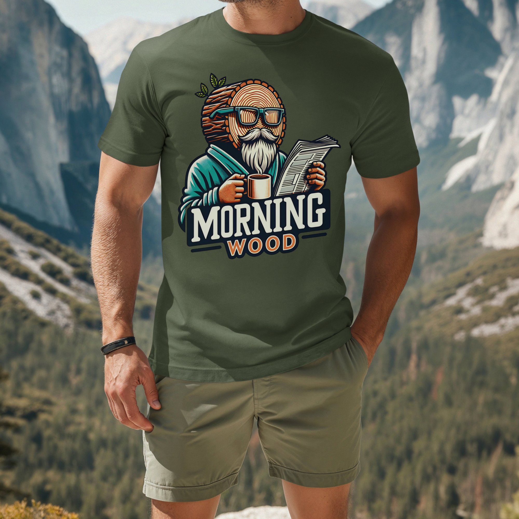 Morning Wood Tee