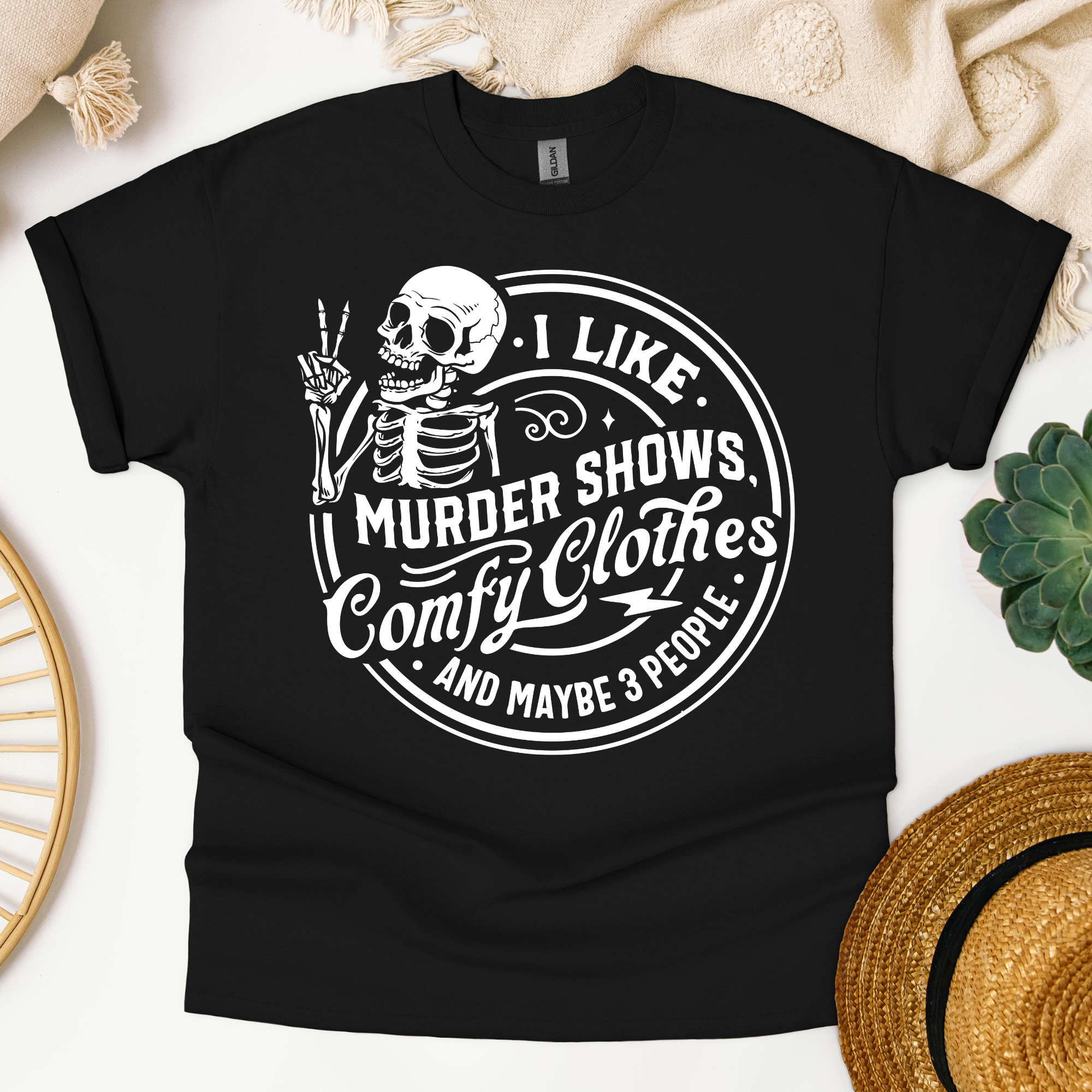 Murder Shows & Comfy Clothes Tee