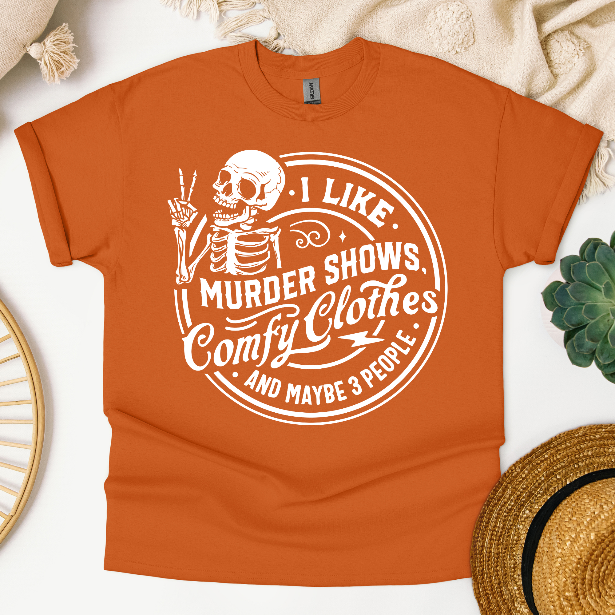 Murder Shows & Comfy Clothes Tee