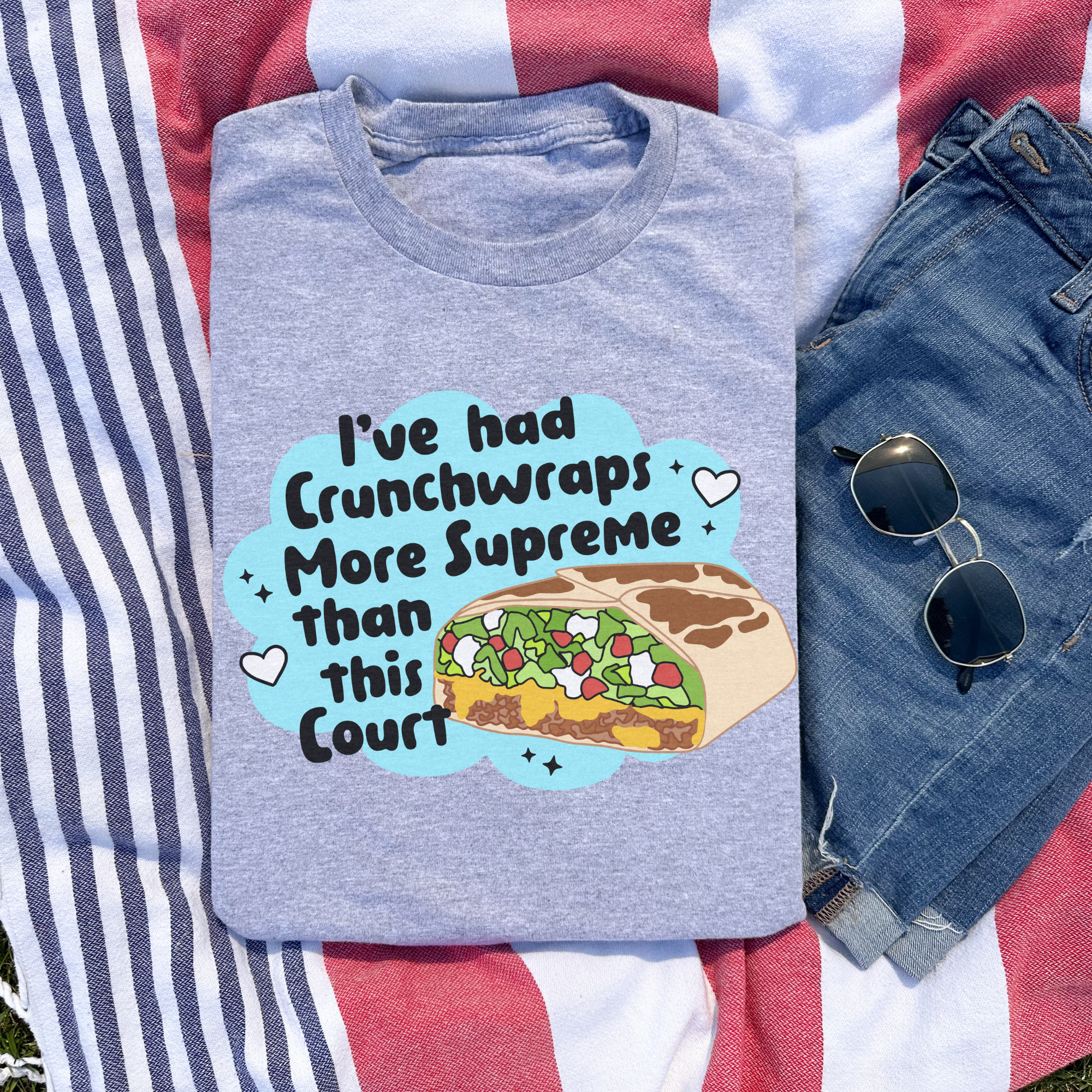 Crunch Wrap Supreme Court Tee