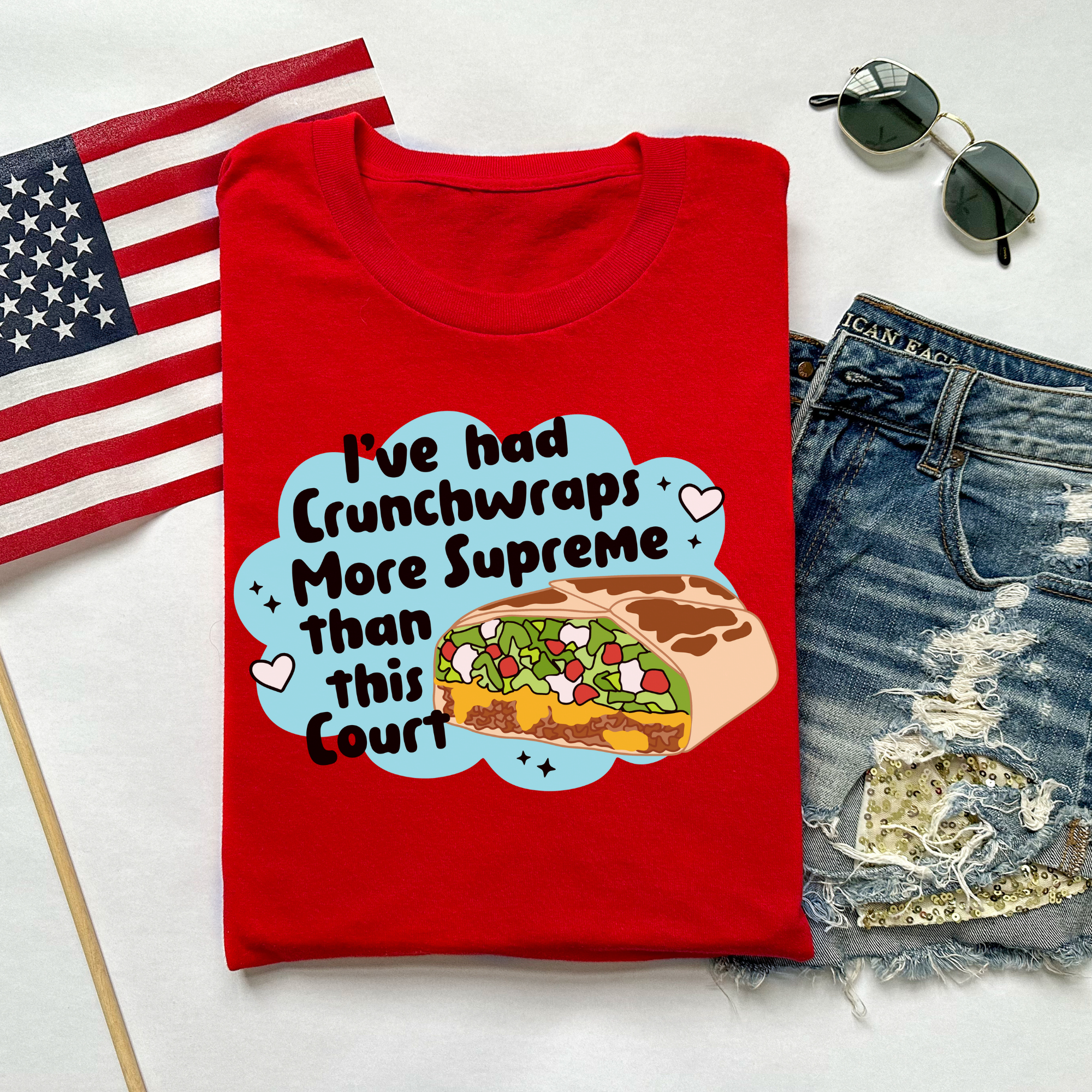 Crunch Wrap Supreme Court Tee