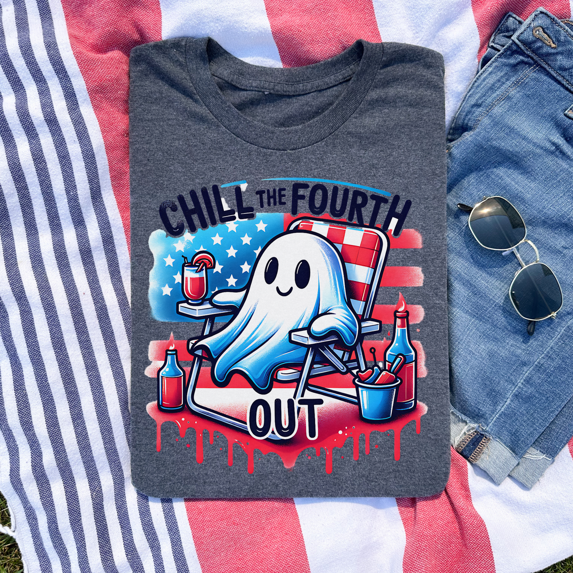 Chill the Fourth Out Tee