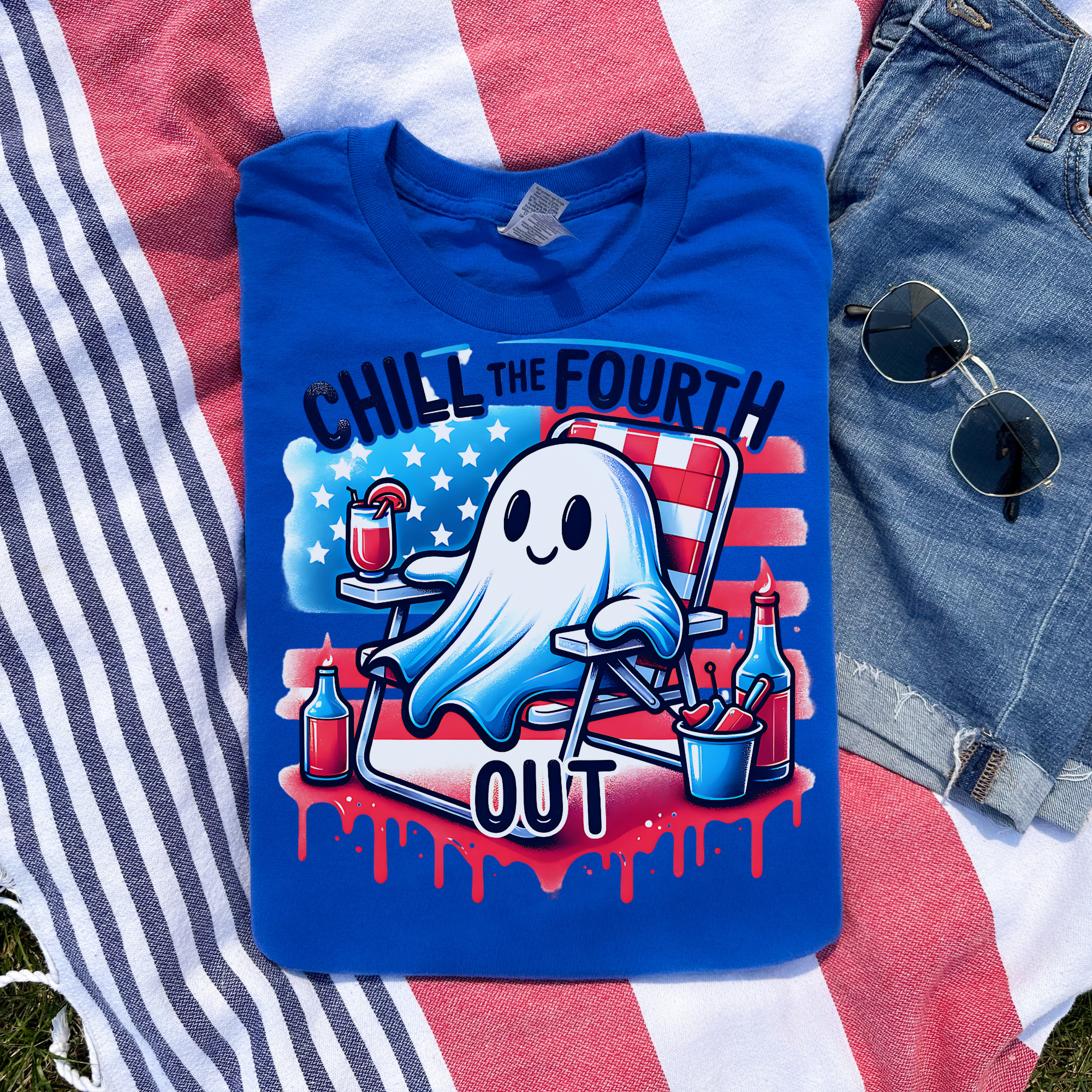 Chill the Fourth Out Tee