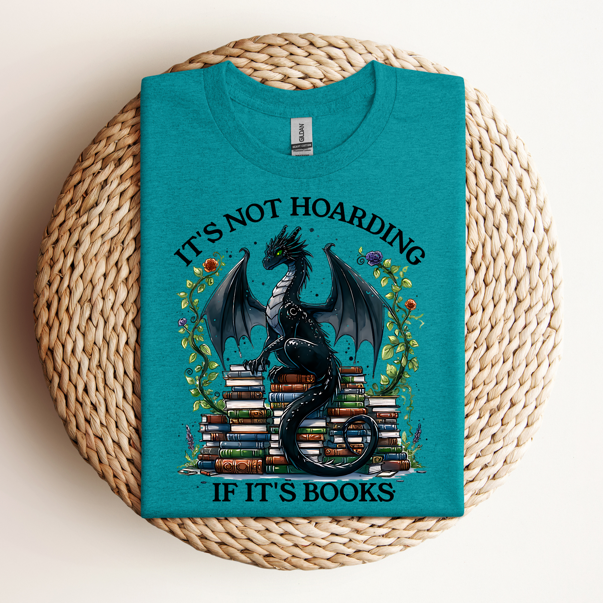 It's Not Hoarding If It's Books Tee