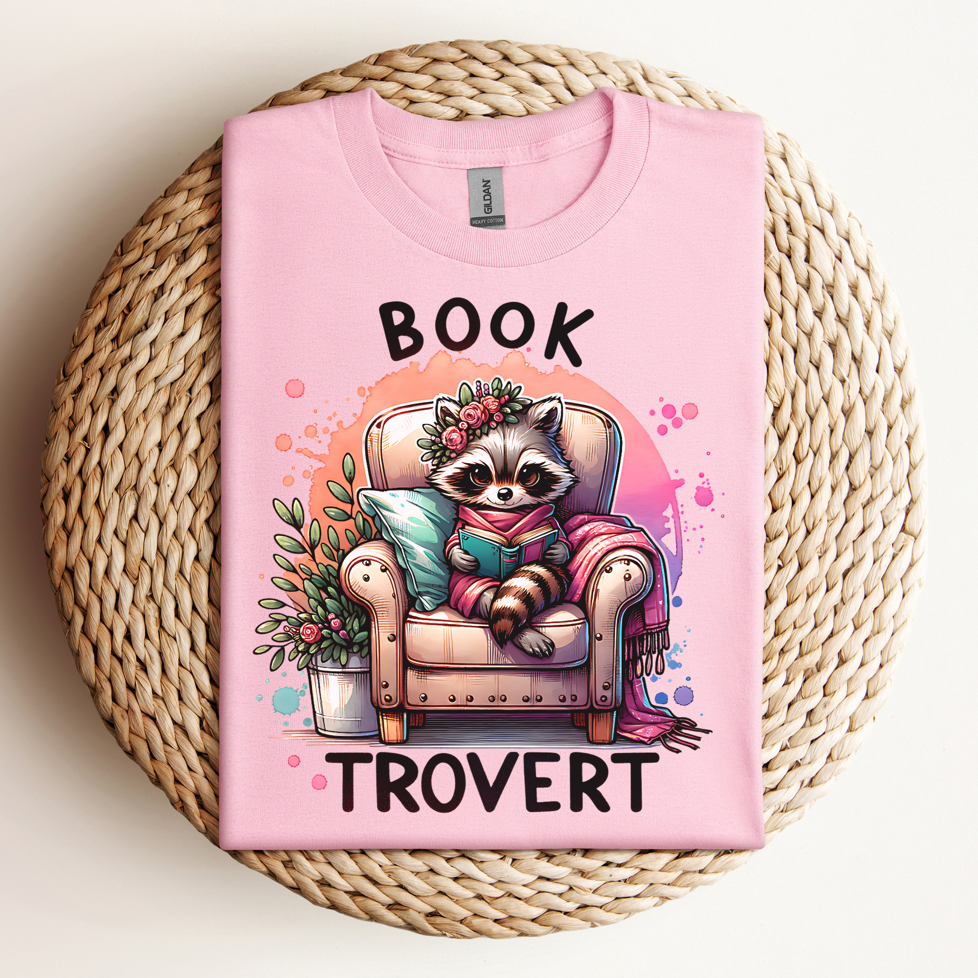 Booktrovert Tee