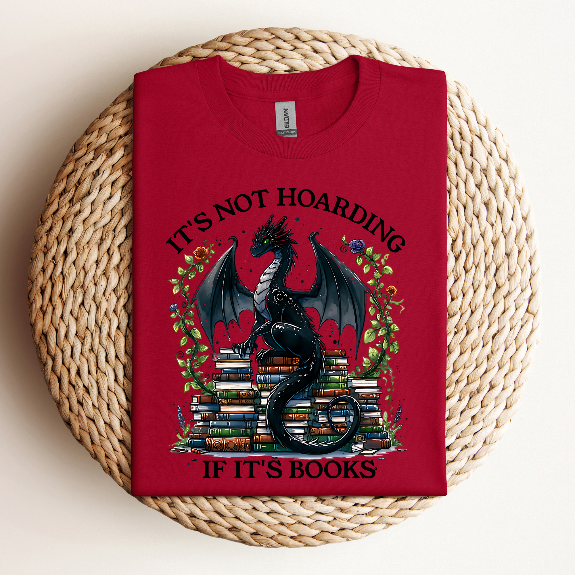 It's Not Hoarding If It's Books Tee