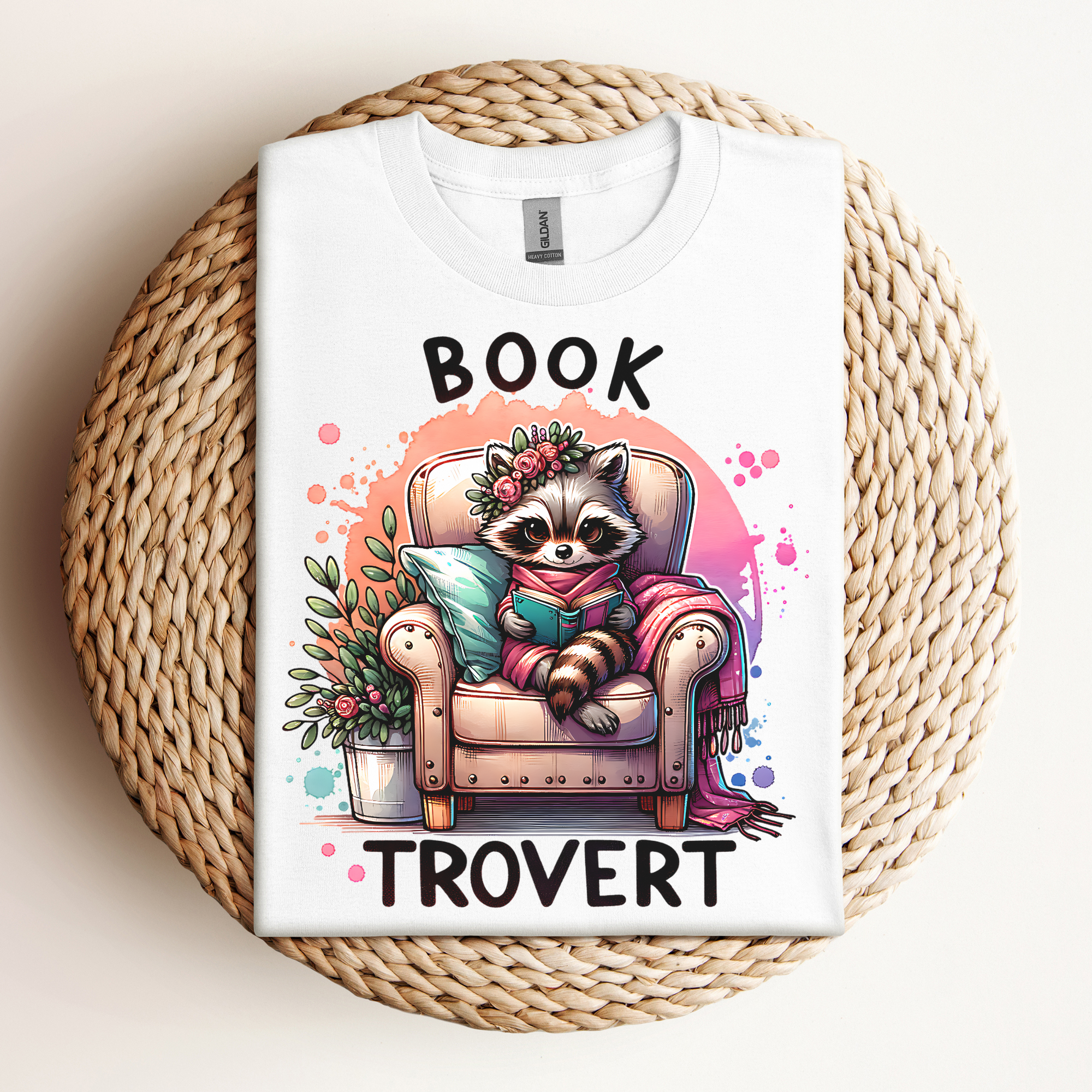 Booktrovert Tee