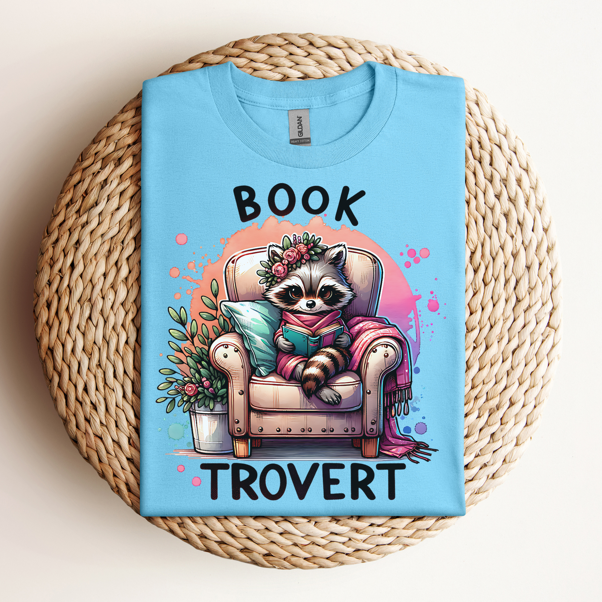 Booktrovert Tee