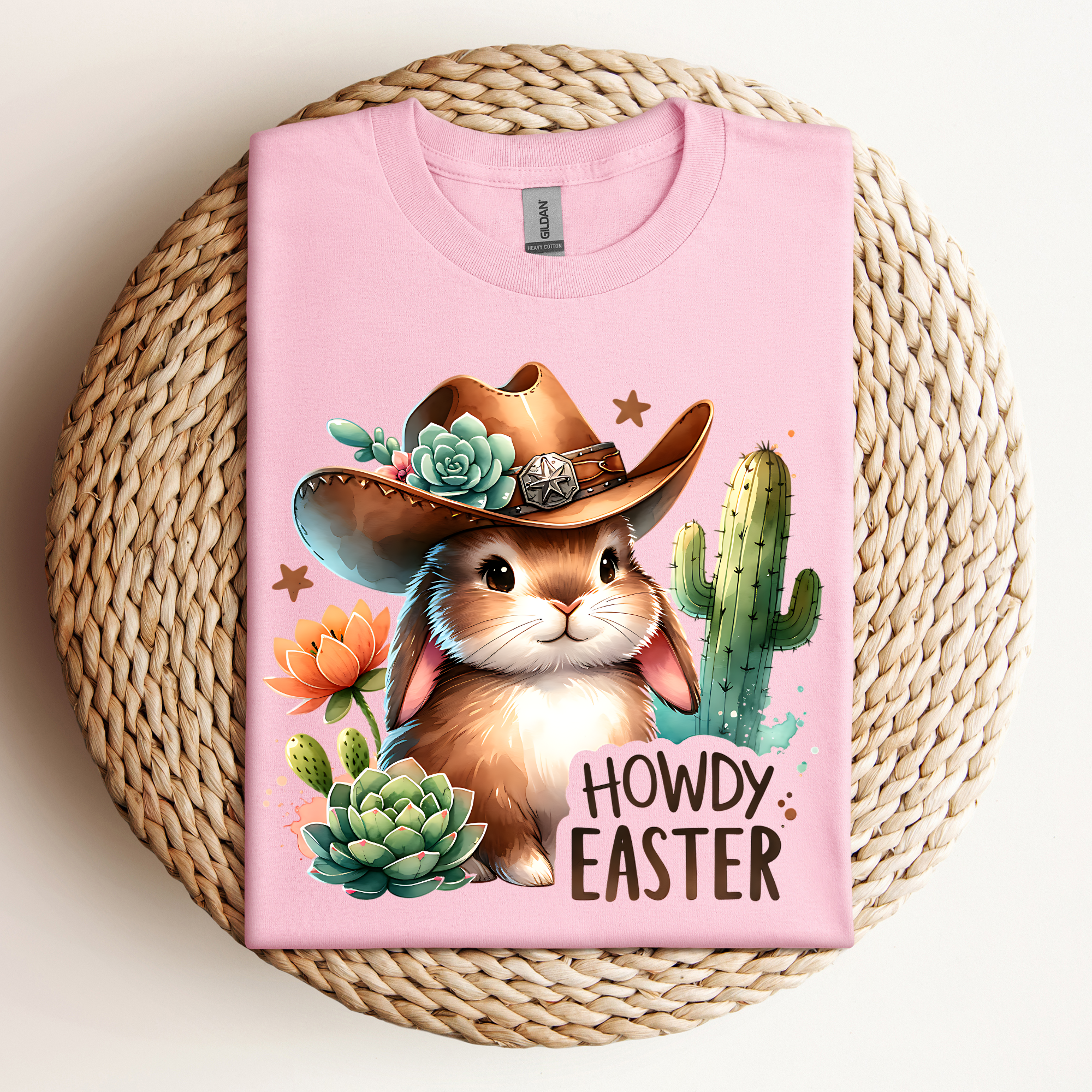 Howdy Easter Bunny Tee🐰🤠🌵