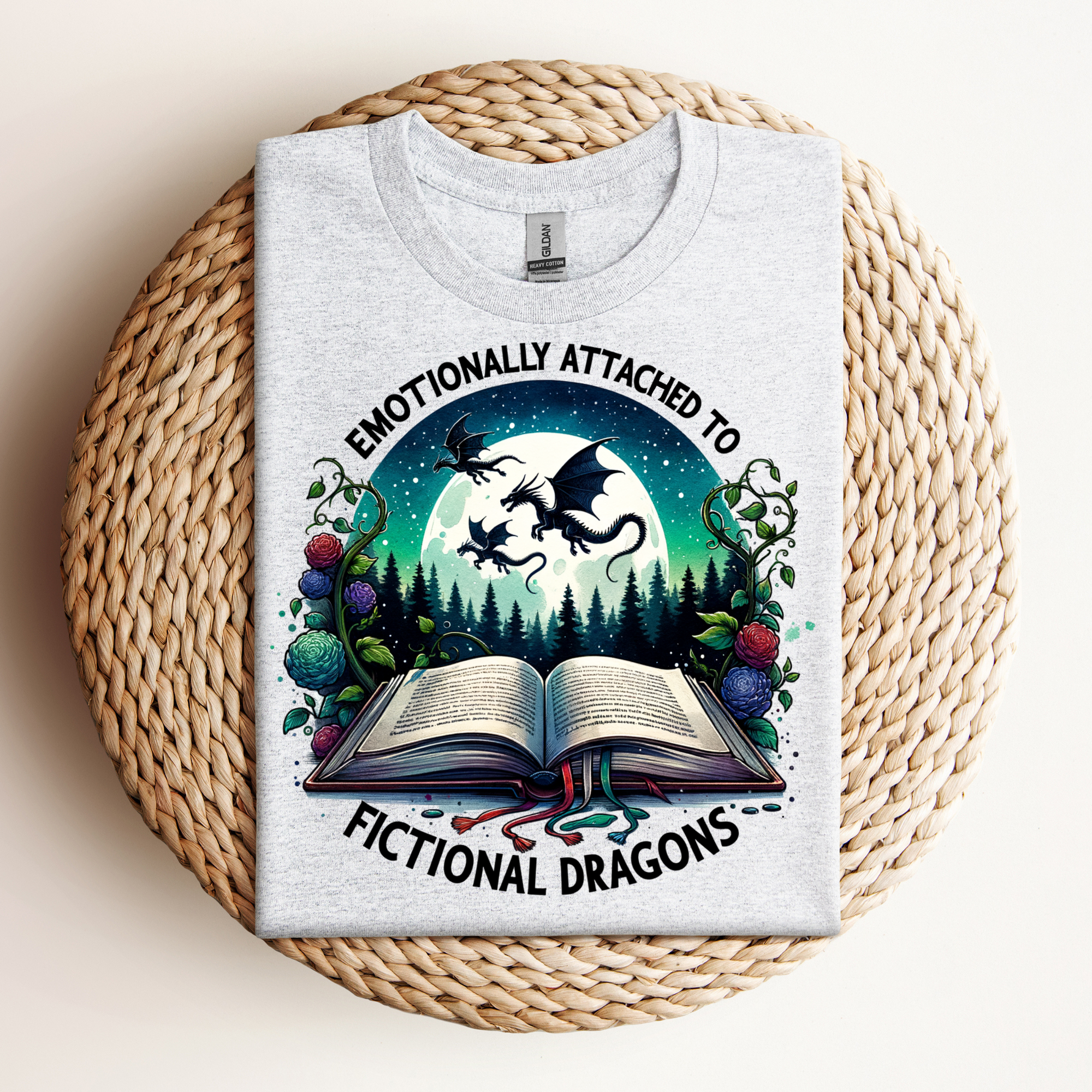 Emotionally Attached to Fictional Dragons Tee