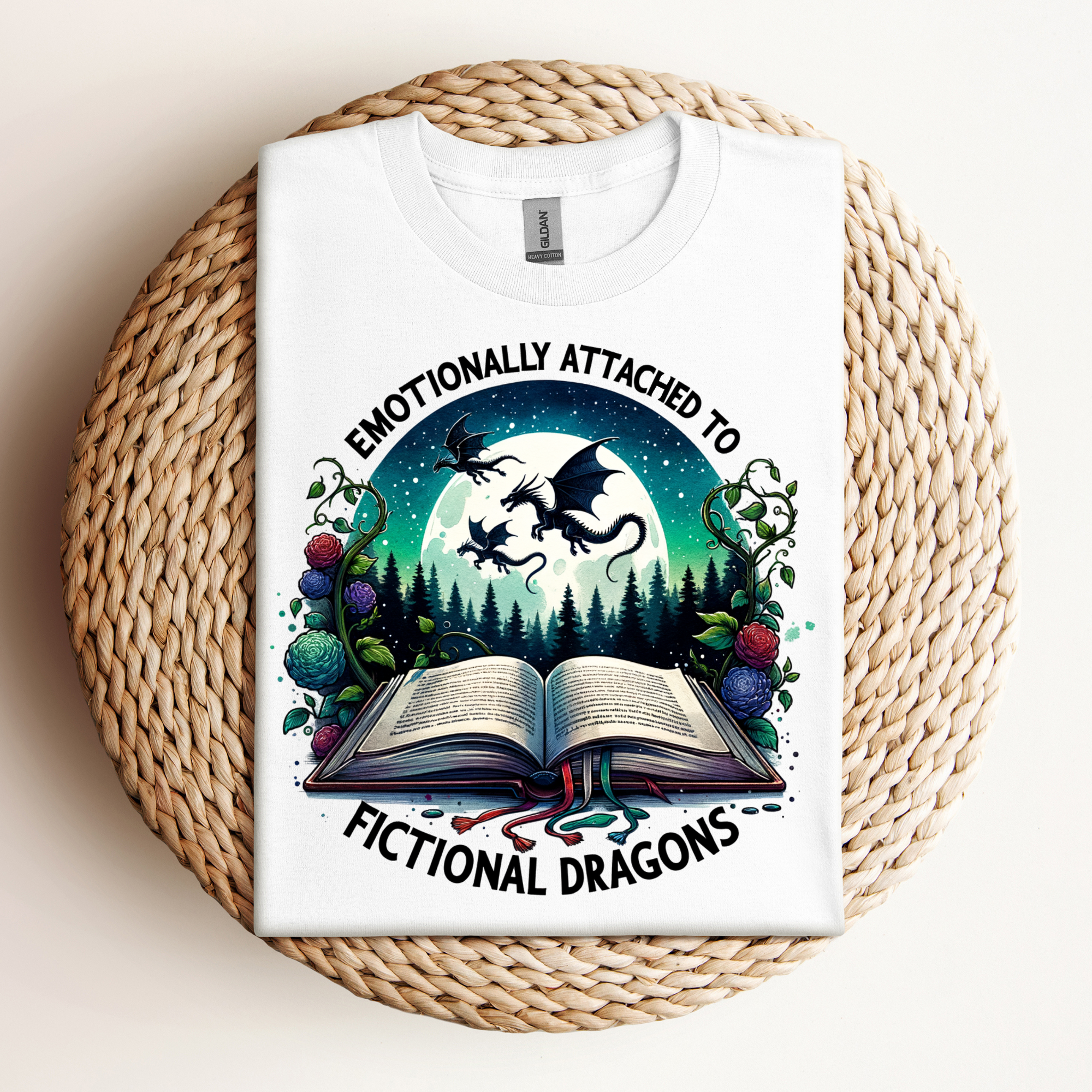 Emotionally Attached to Fictional Dragons Tee