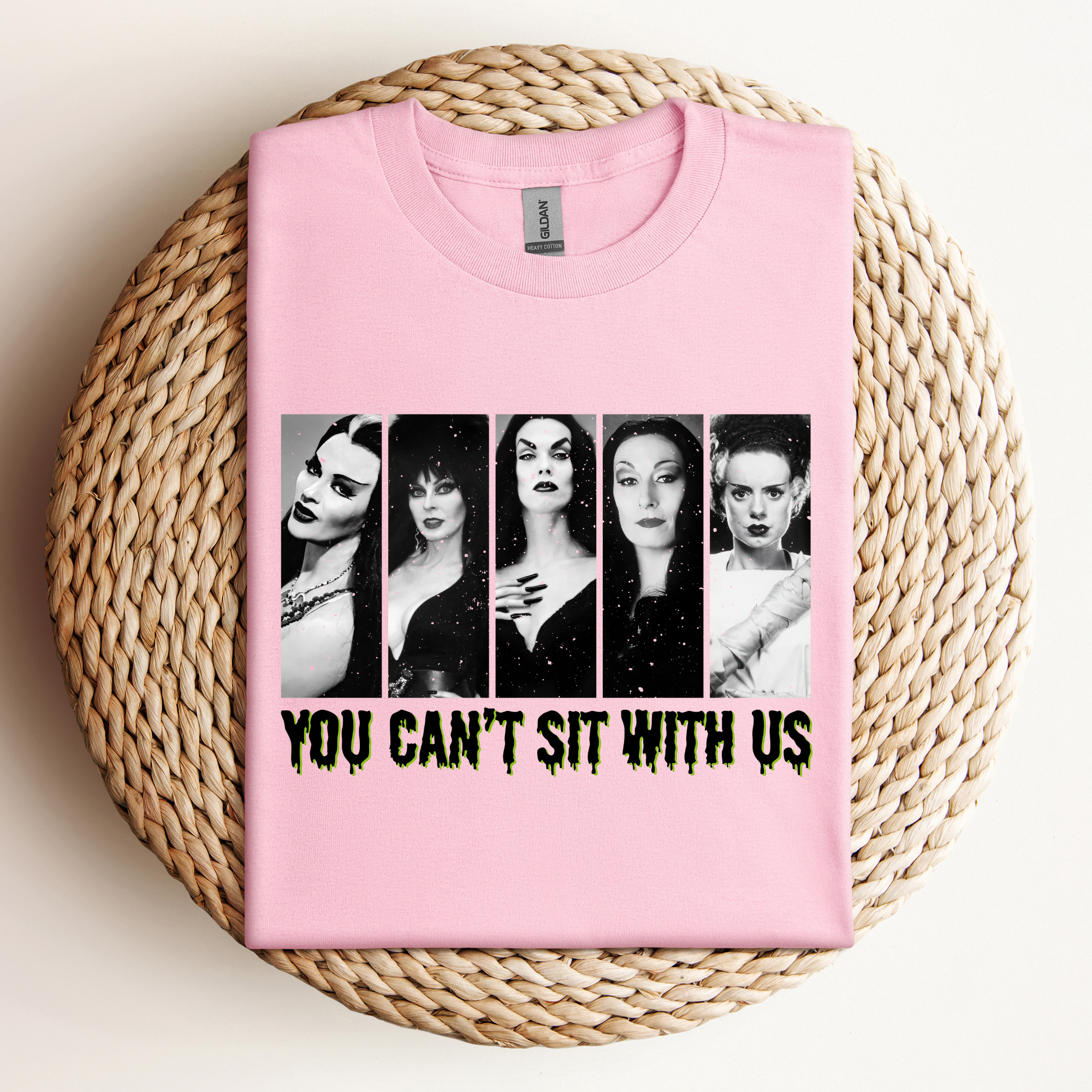 You Can't Sit With Us Horror Icons Tee
