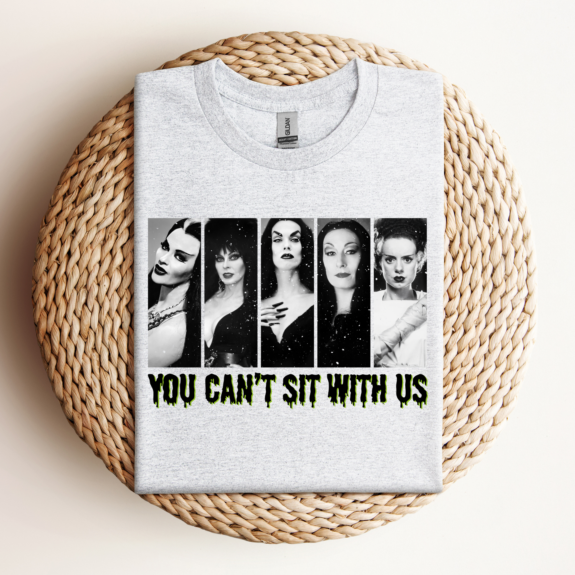 You Can't Sit With Us Horror Icons Tee