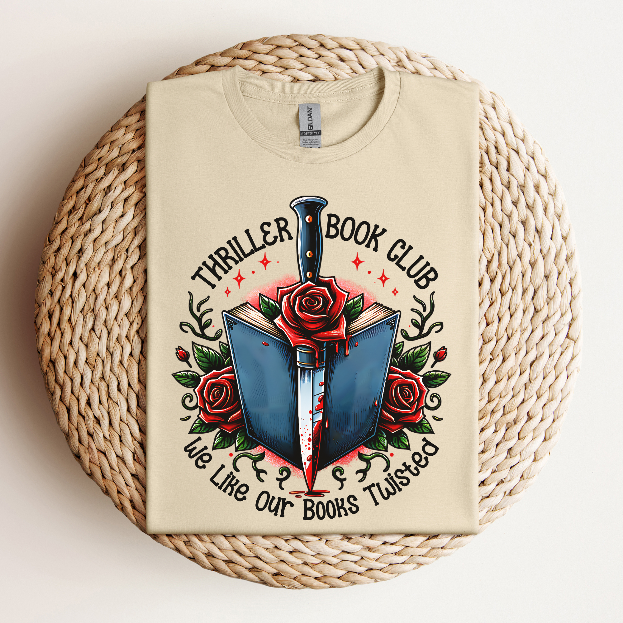 Thriller Book Club Tee