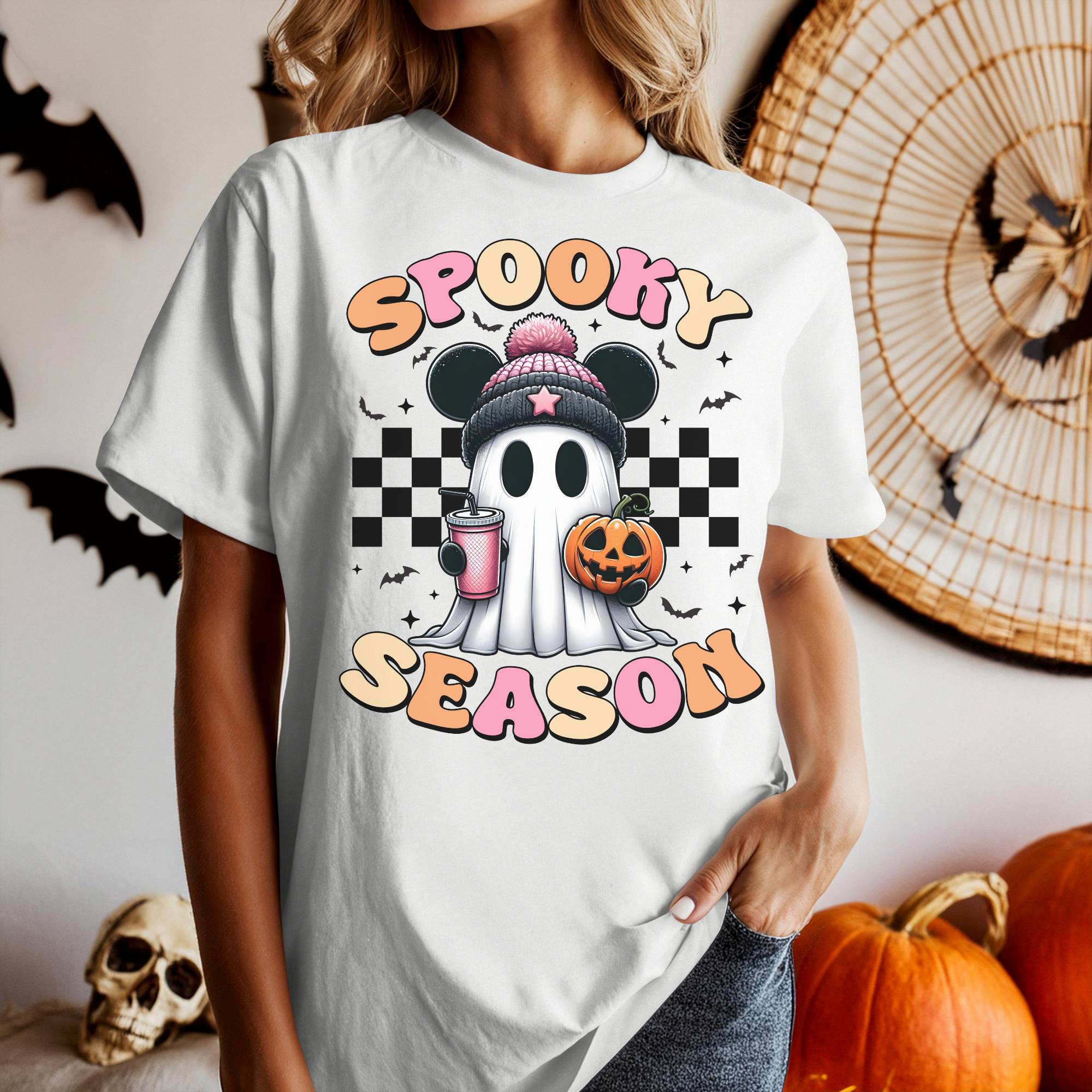 Spooky Season Ghost Tee