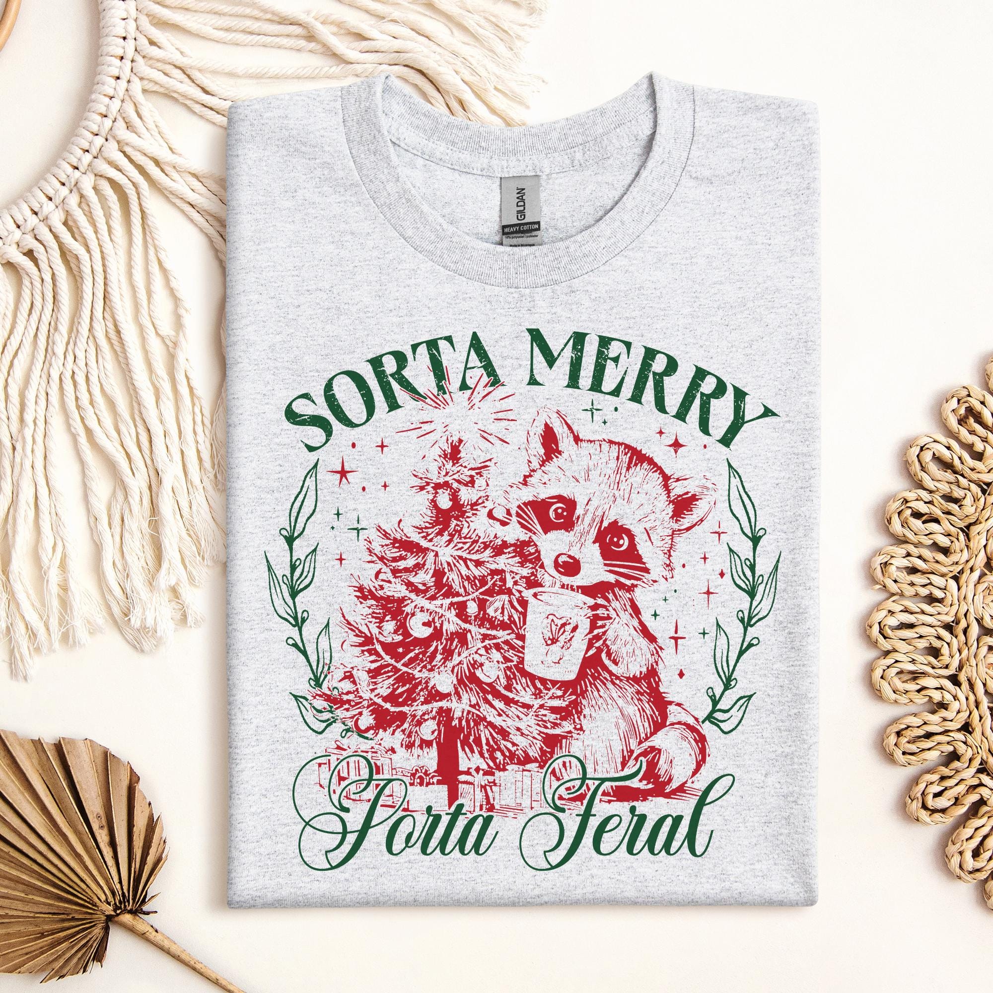 Sorta Merry, Sorta Feral Tee