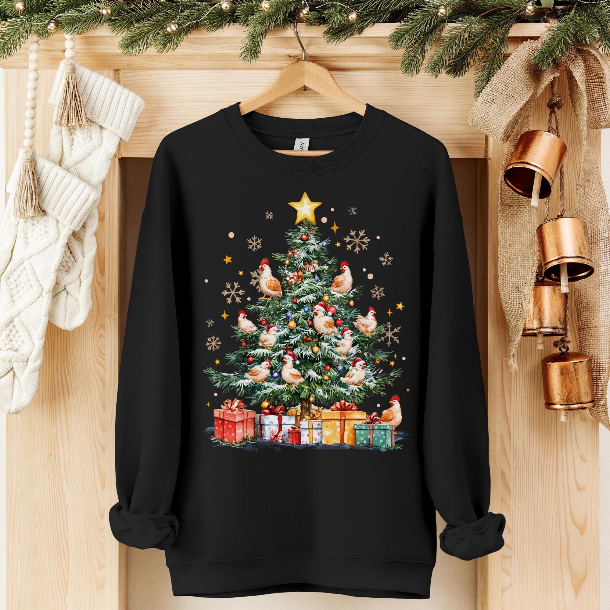 Christmas Chicken Sweater