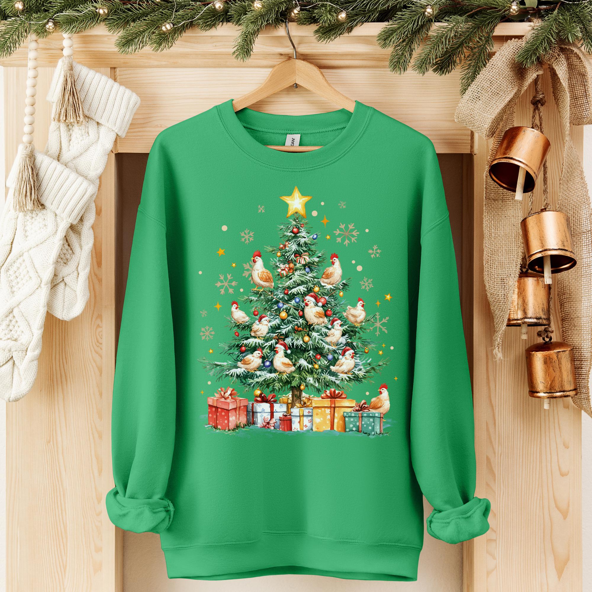 Christmas Chicken Sweater