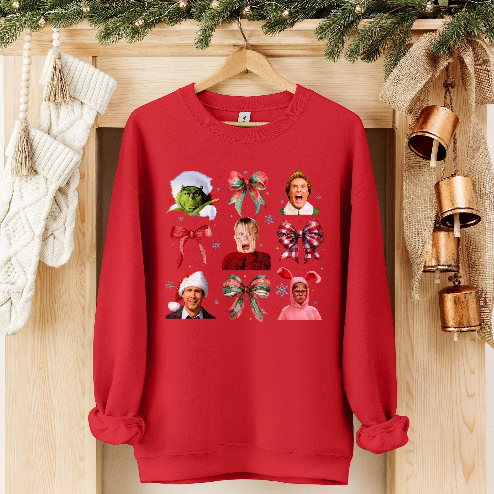Christmas Movie Coquette Sweater