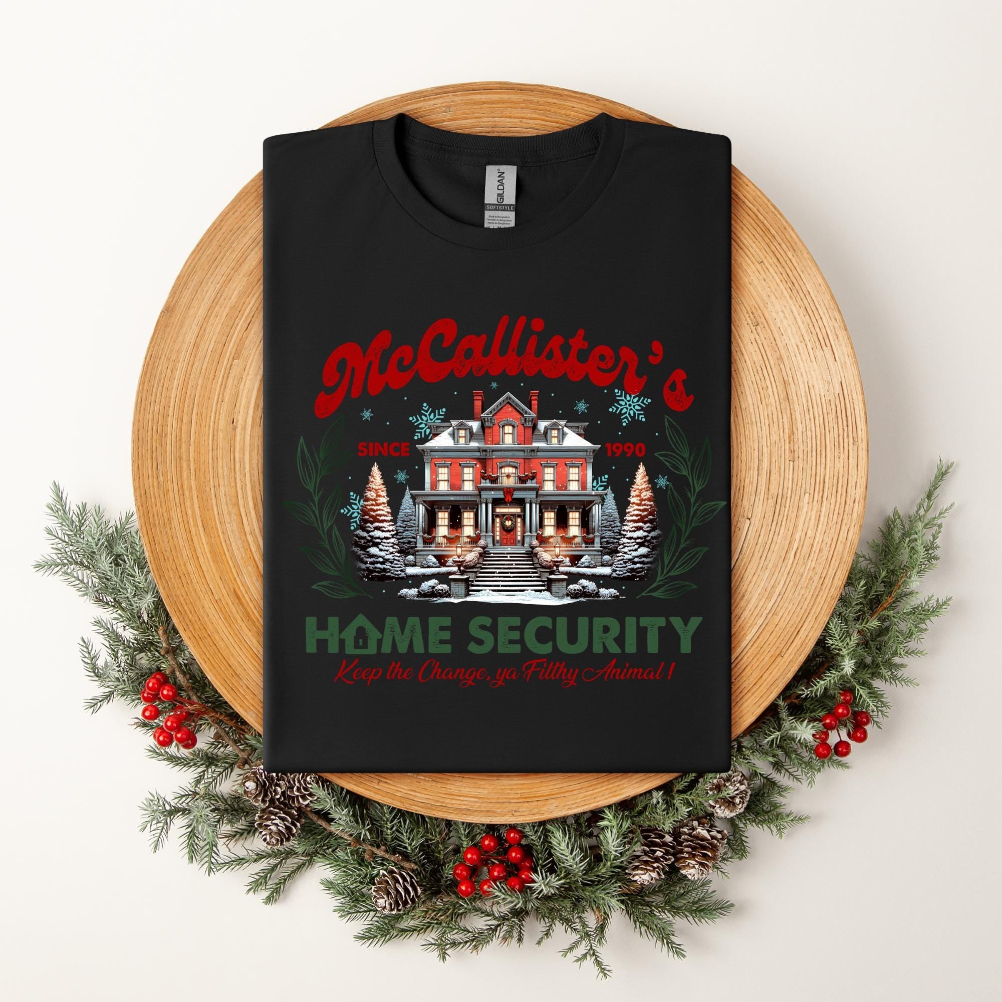 McCallister's Home Security Tee