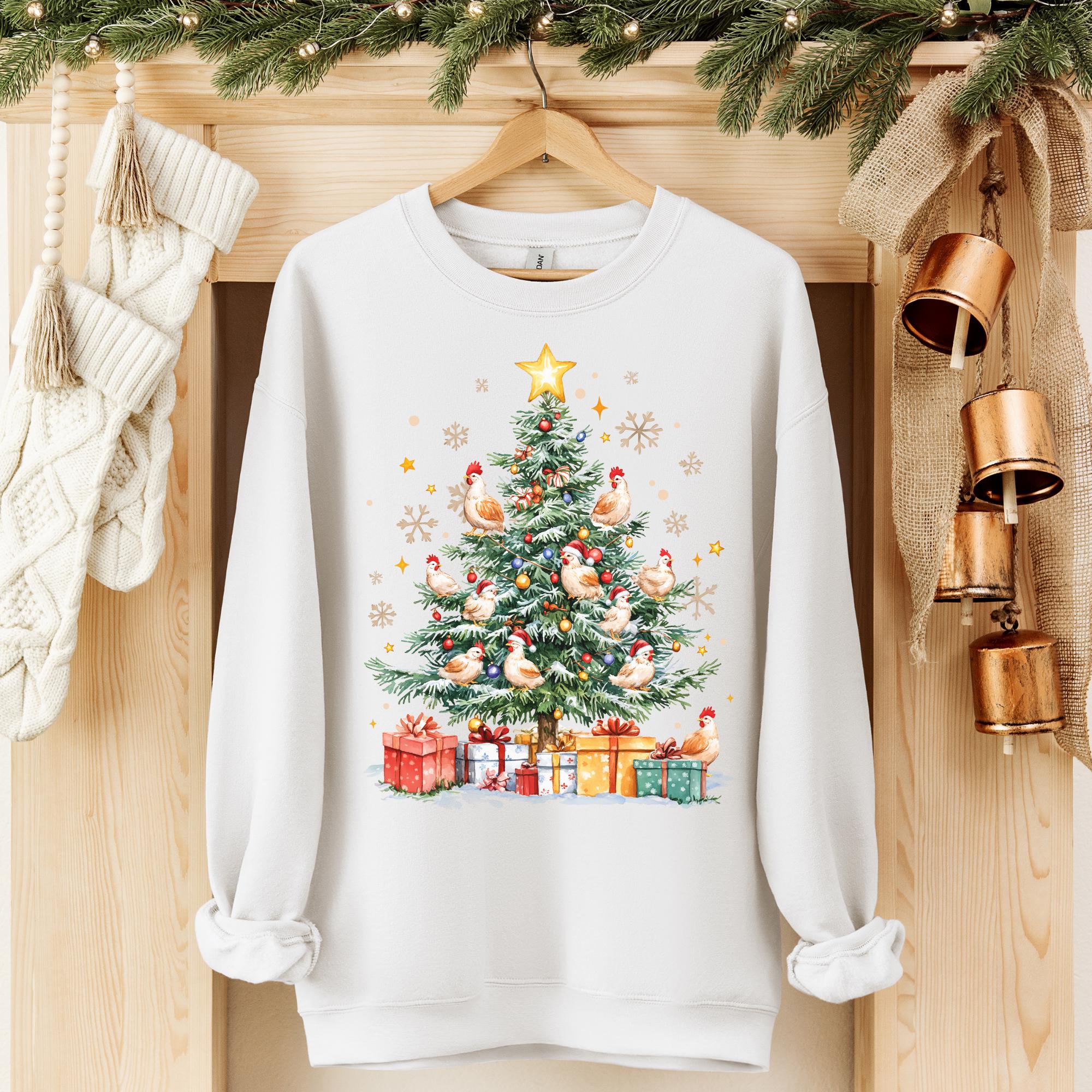 Christmas Chicken Sweater
