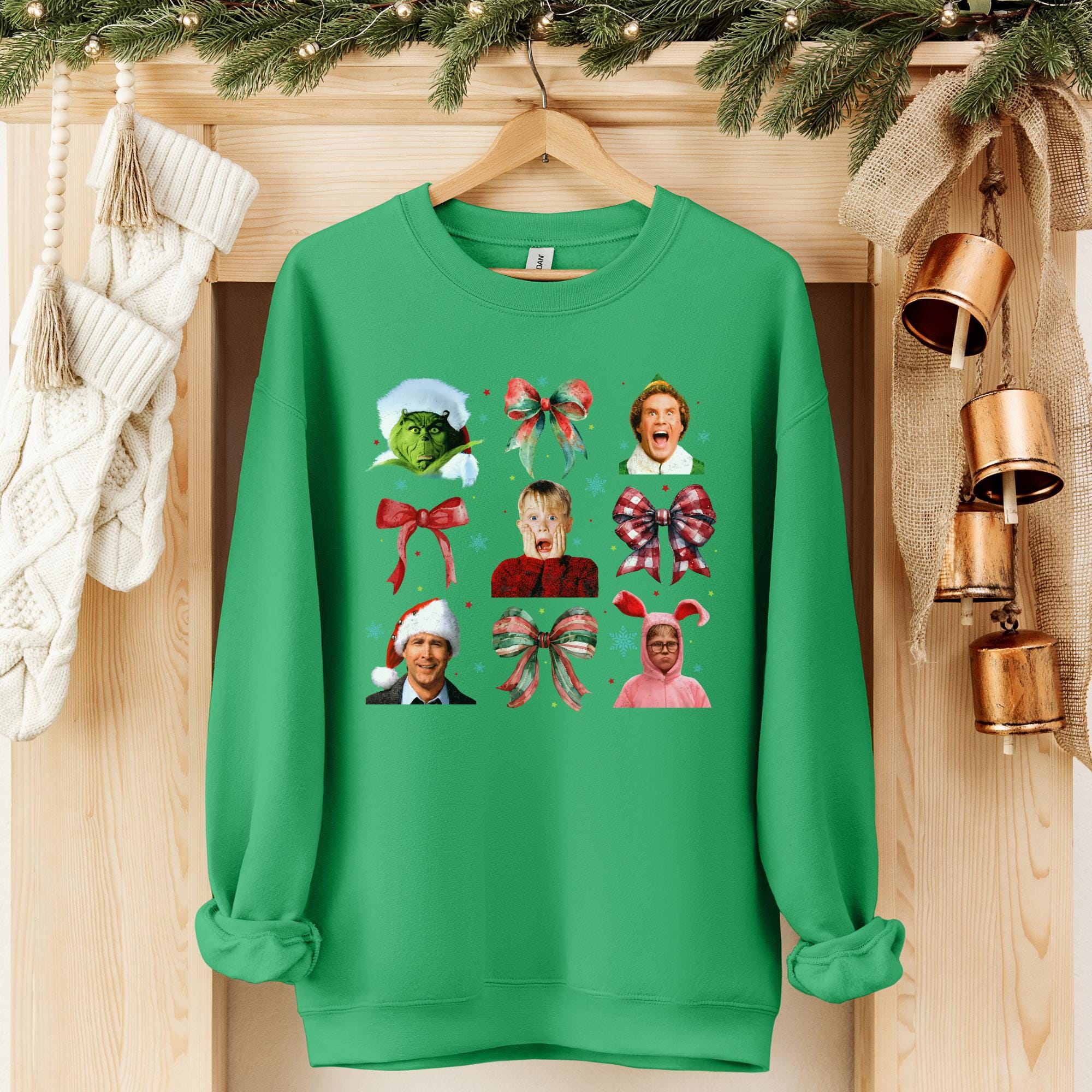 Christmas Movie Coquette Sweater