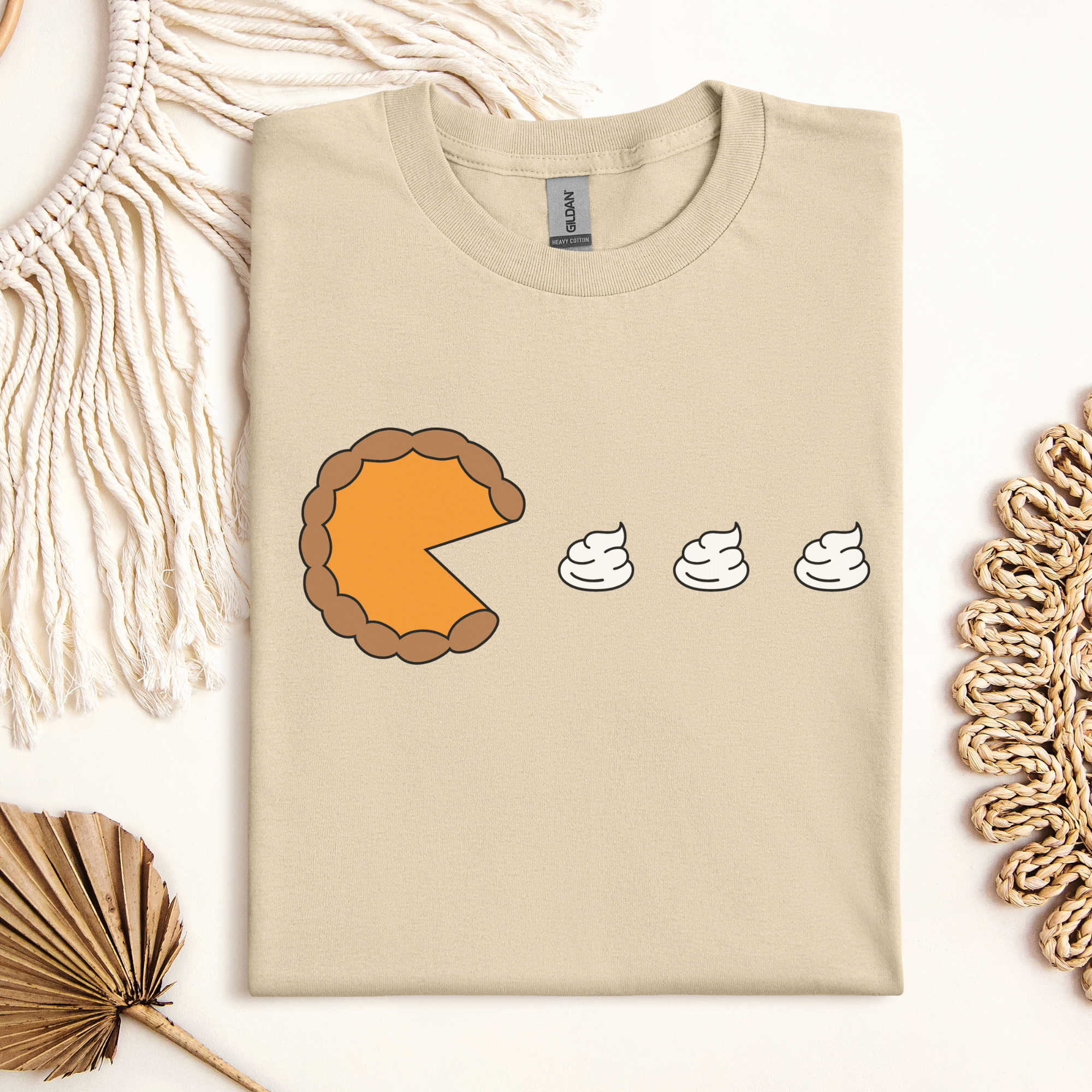 Pac Man Pumpkin Pie Tee🎃👻
