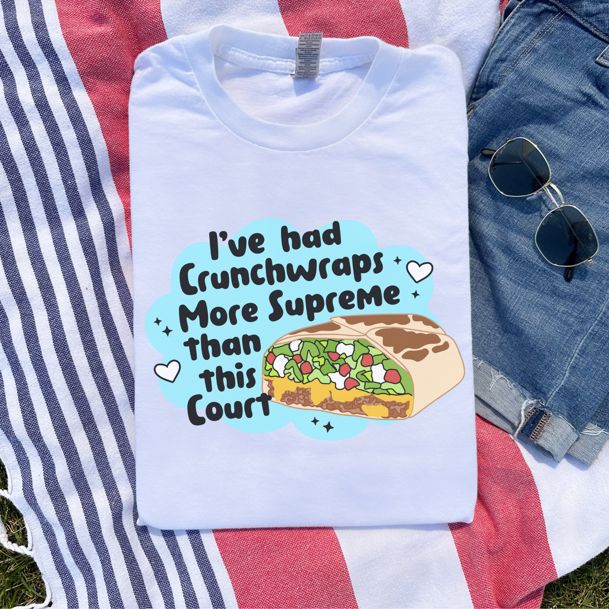 Crunch Wrap Supreme Court Tee