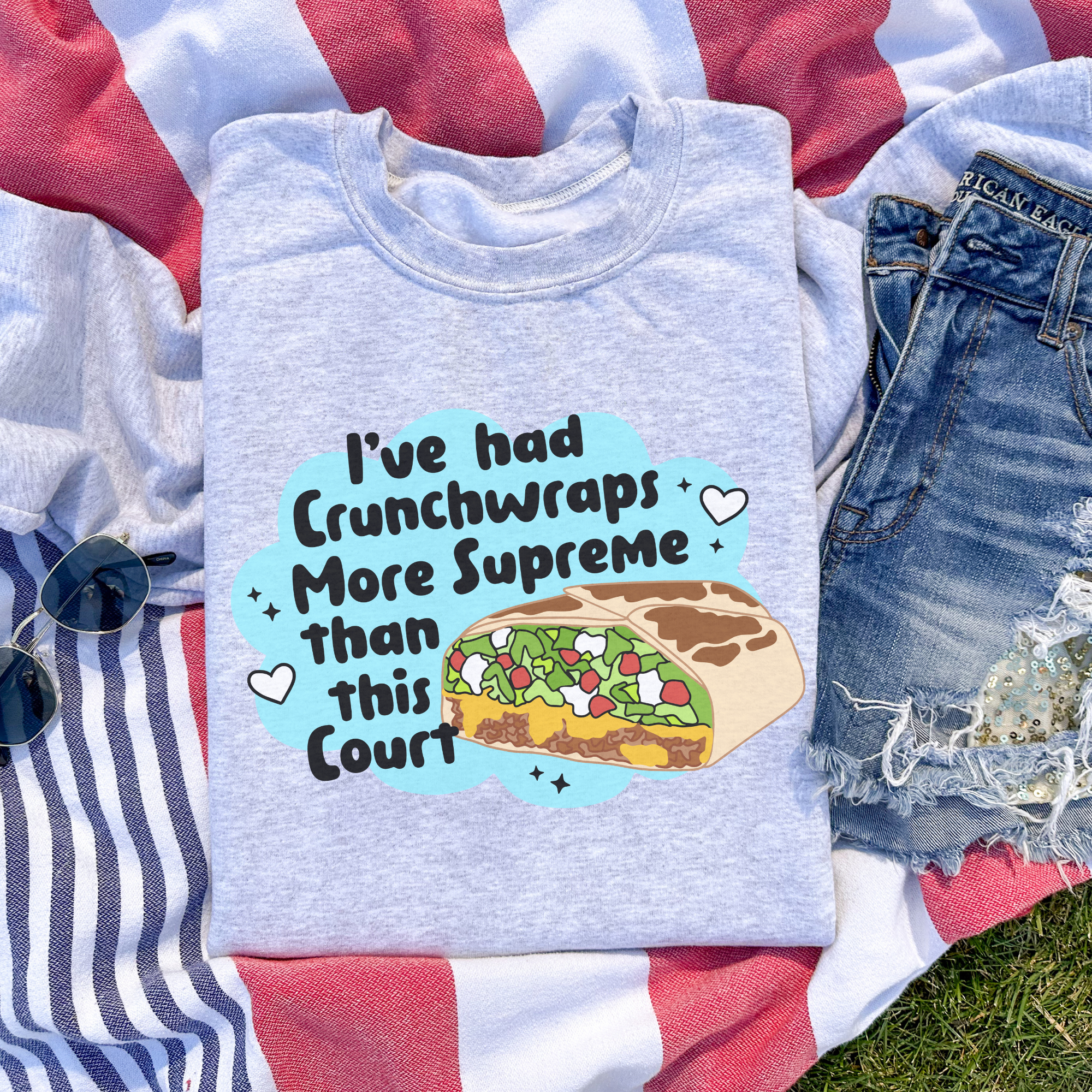 Crunch Wrap Supreme Court Sweatshirt