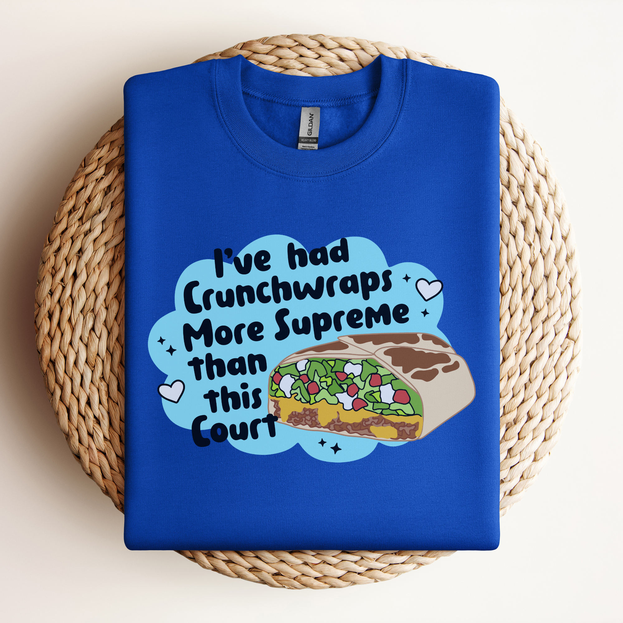 Crunch Wrap Supreme Court Sweatshirt