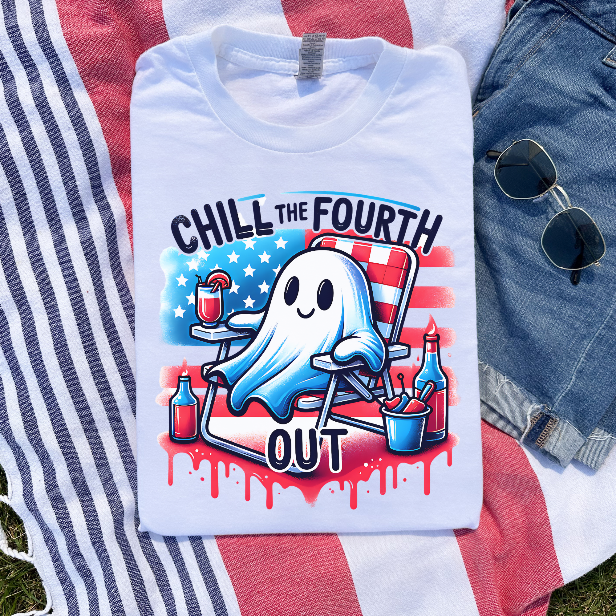 Chill the Fourth Out Tee