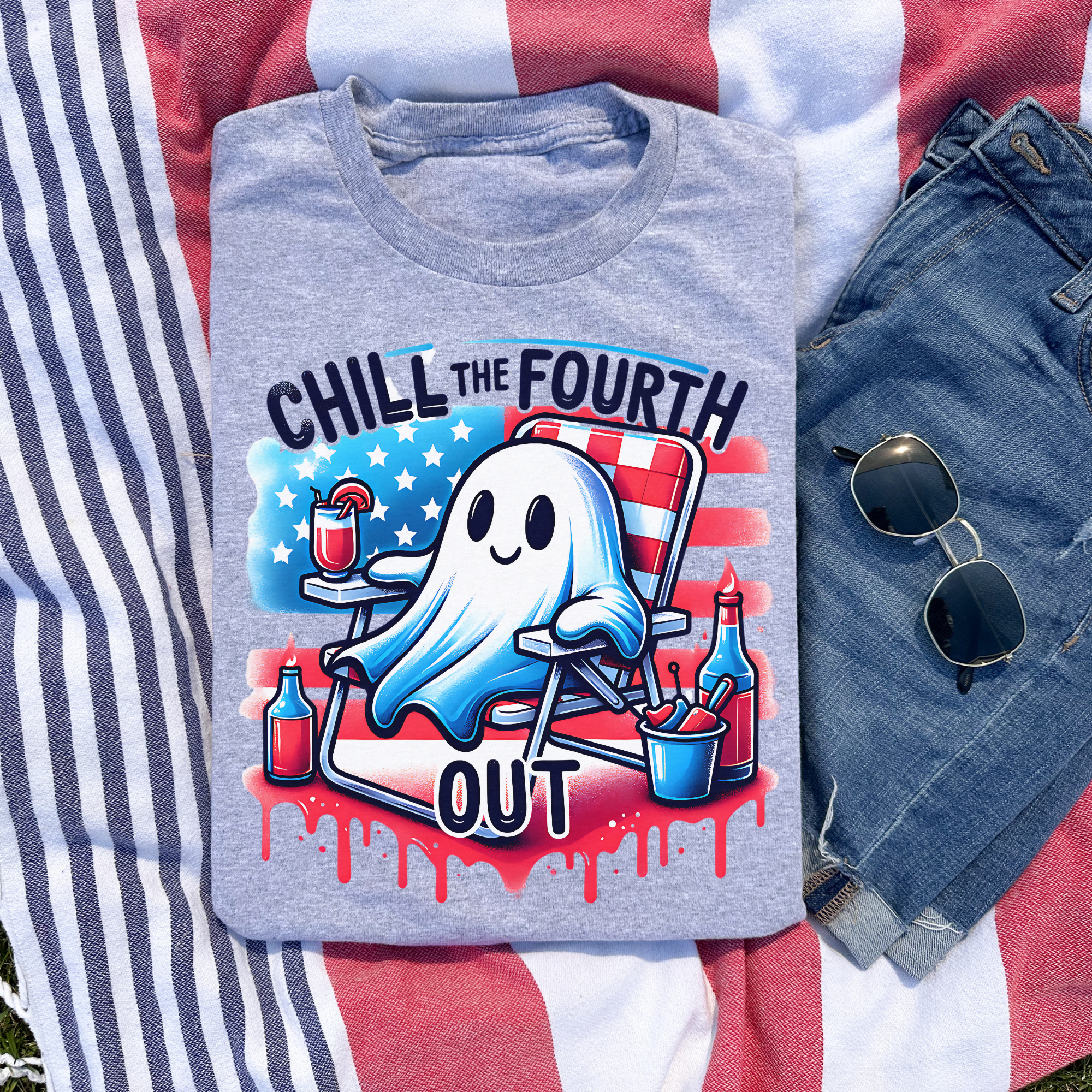 Chill the Fourth Out Tee