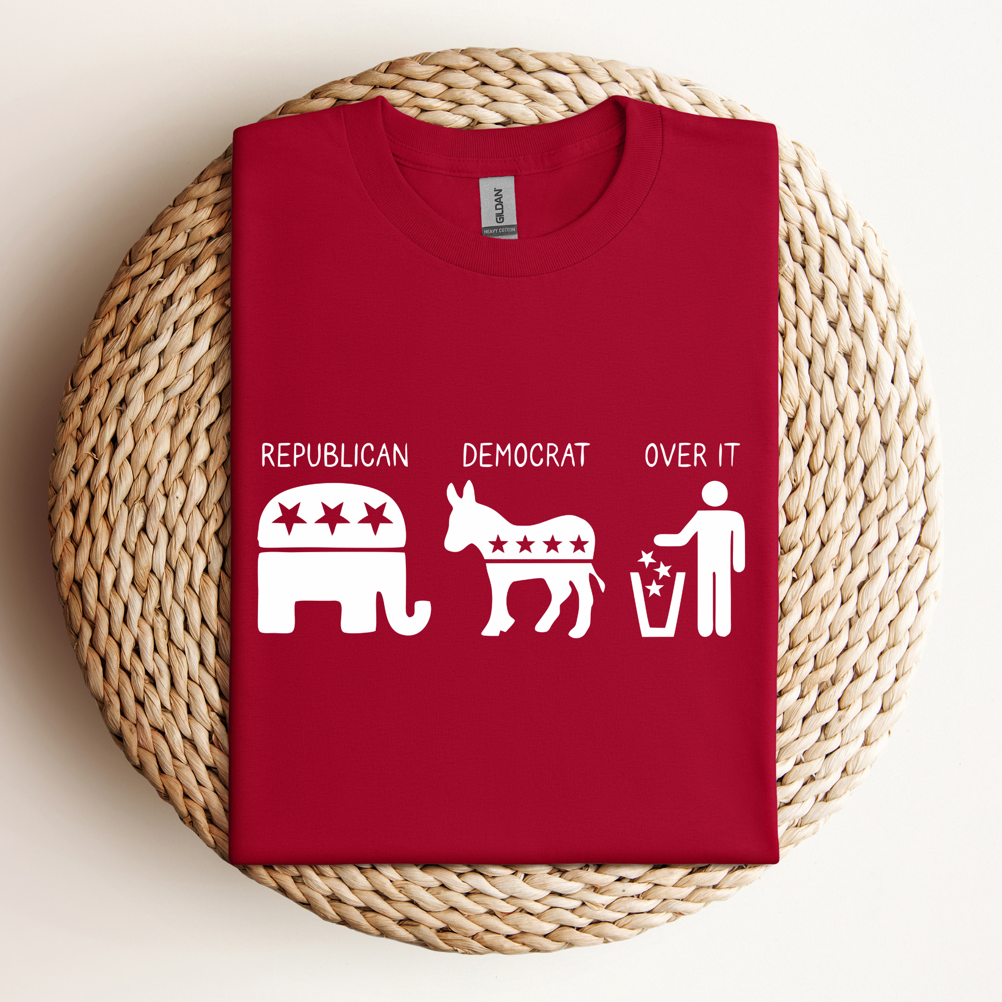Over It Political Tee