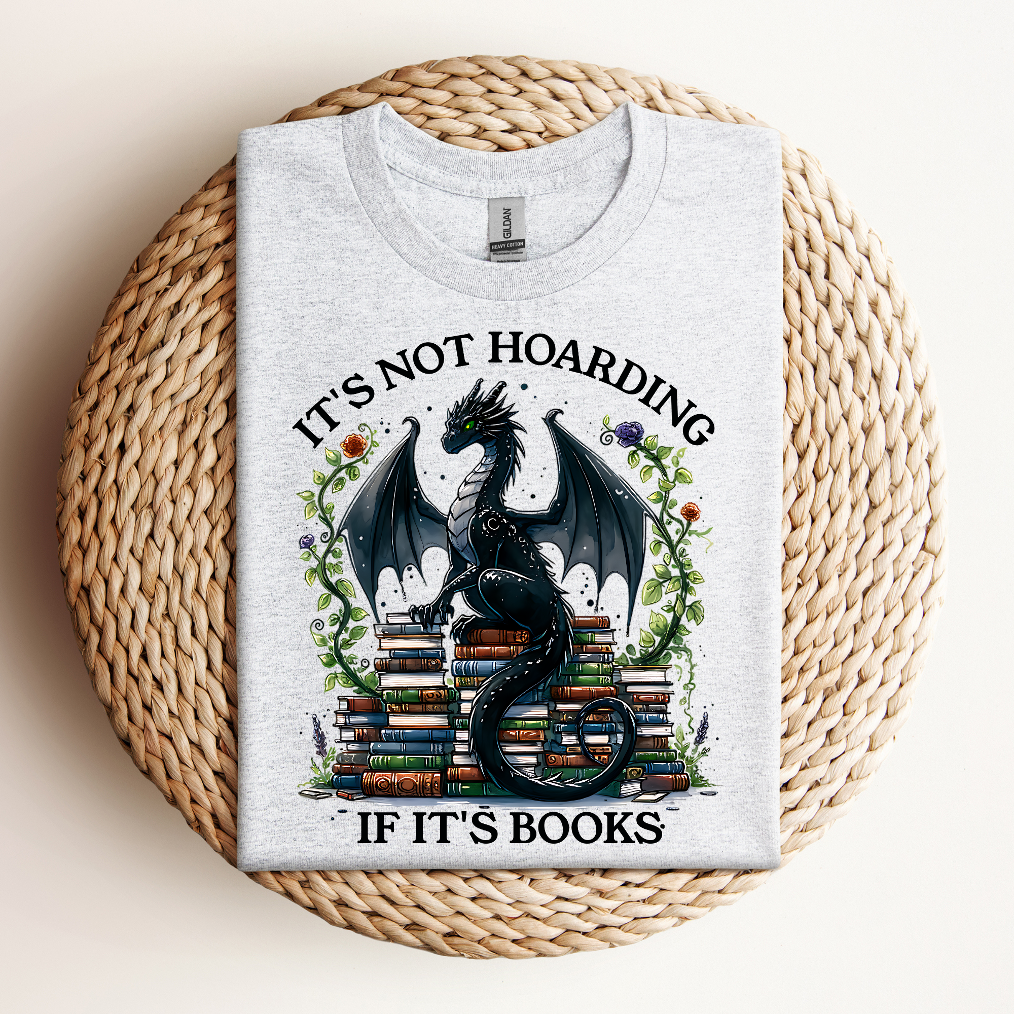 It's Not Hoarding If It's Books Tee