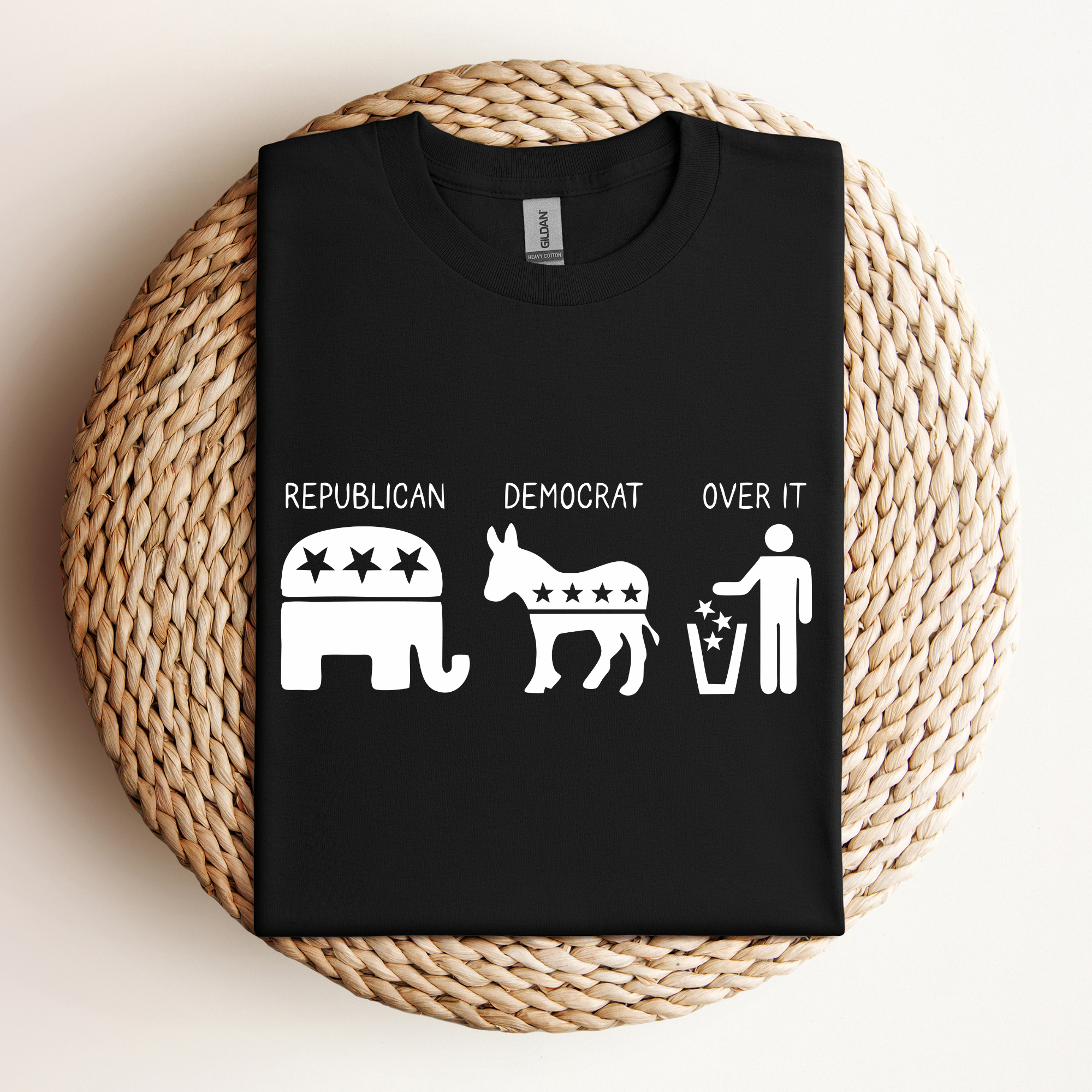 Over It Political Tee