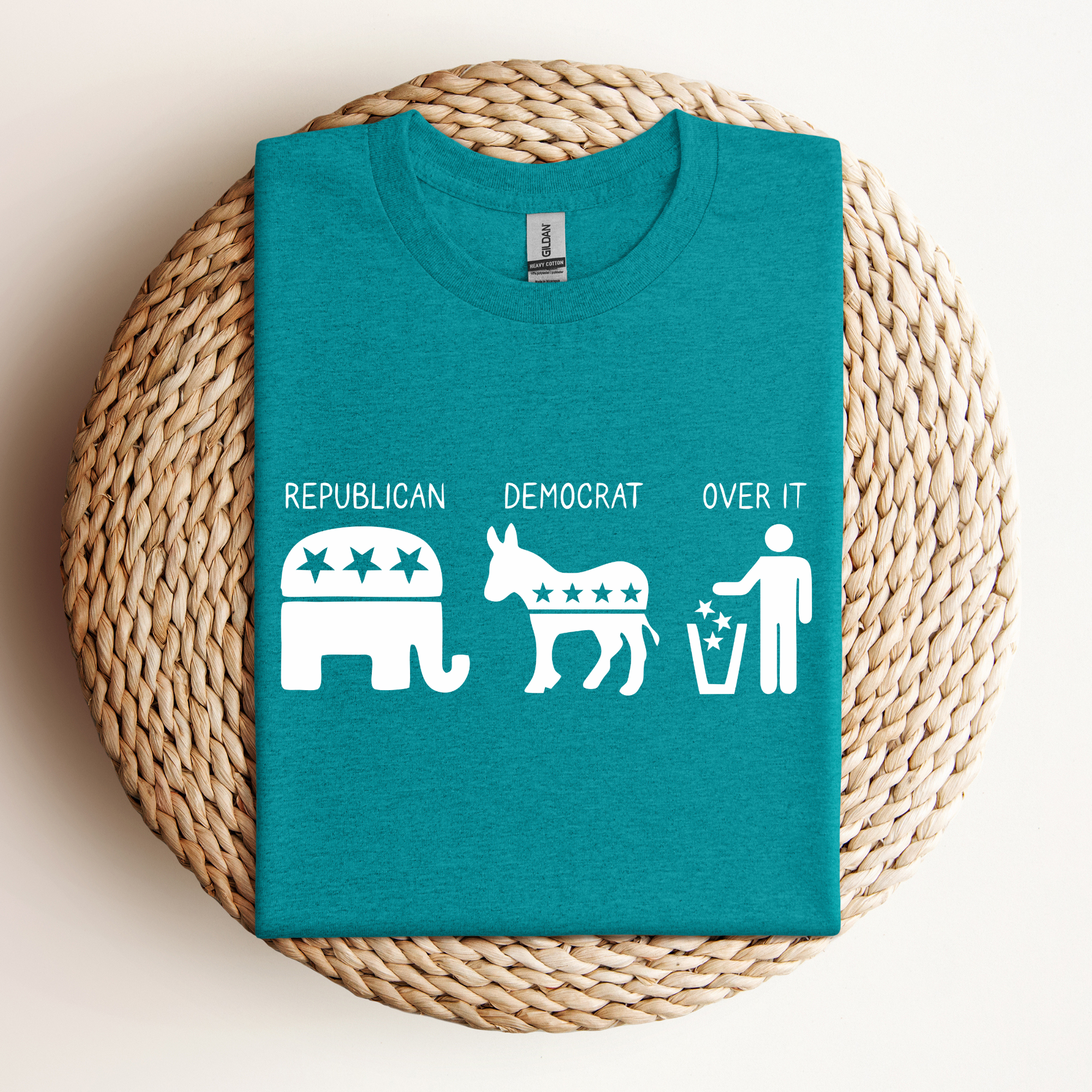 Over It Political Tee