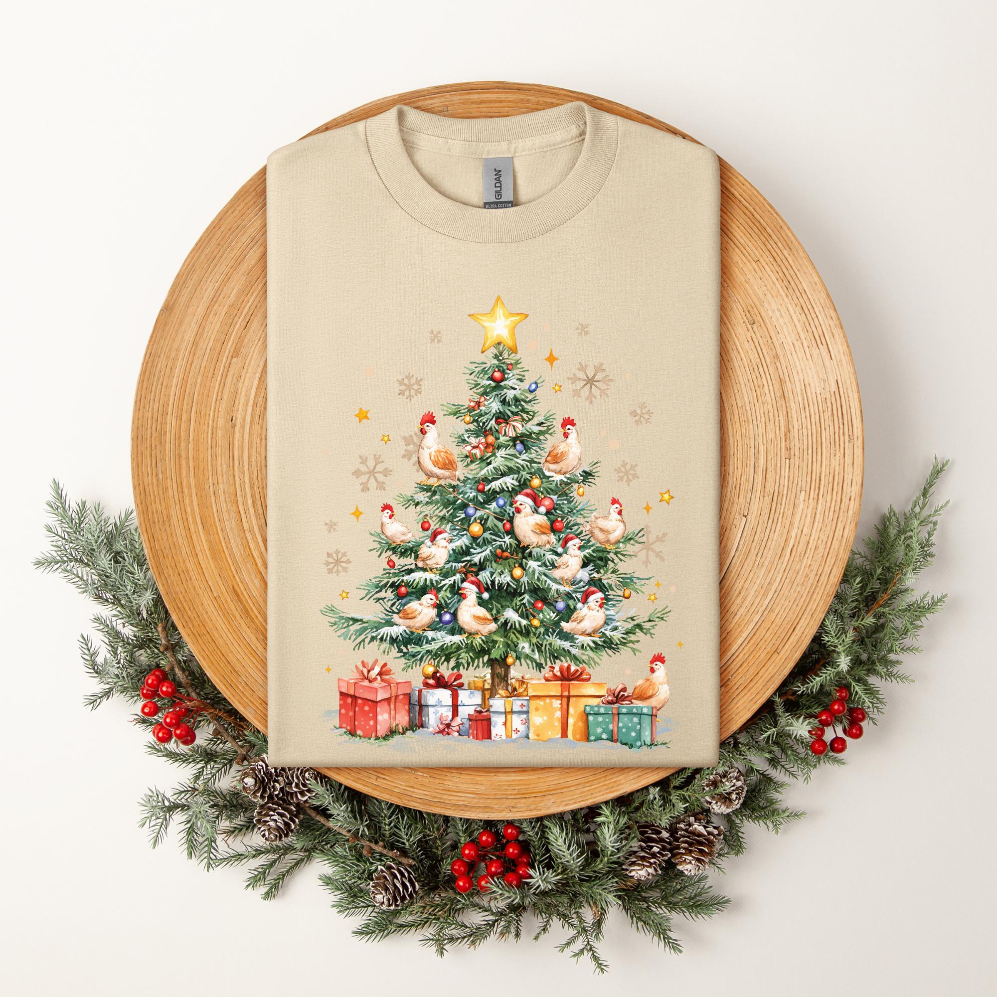 Christmas Chicken Tee