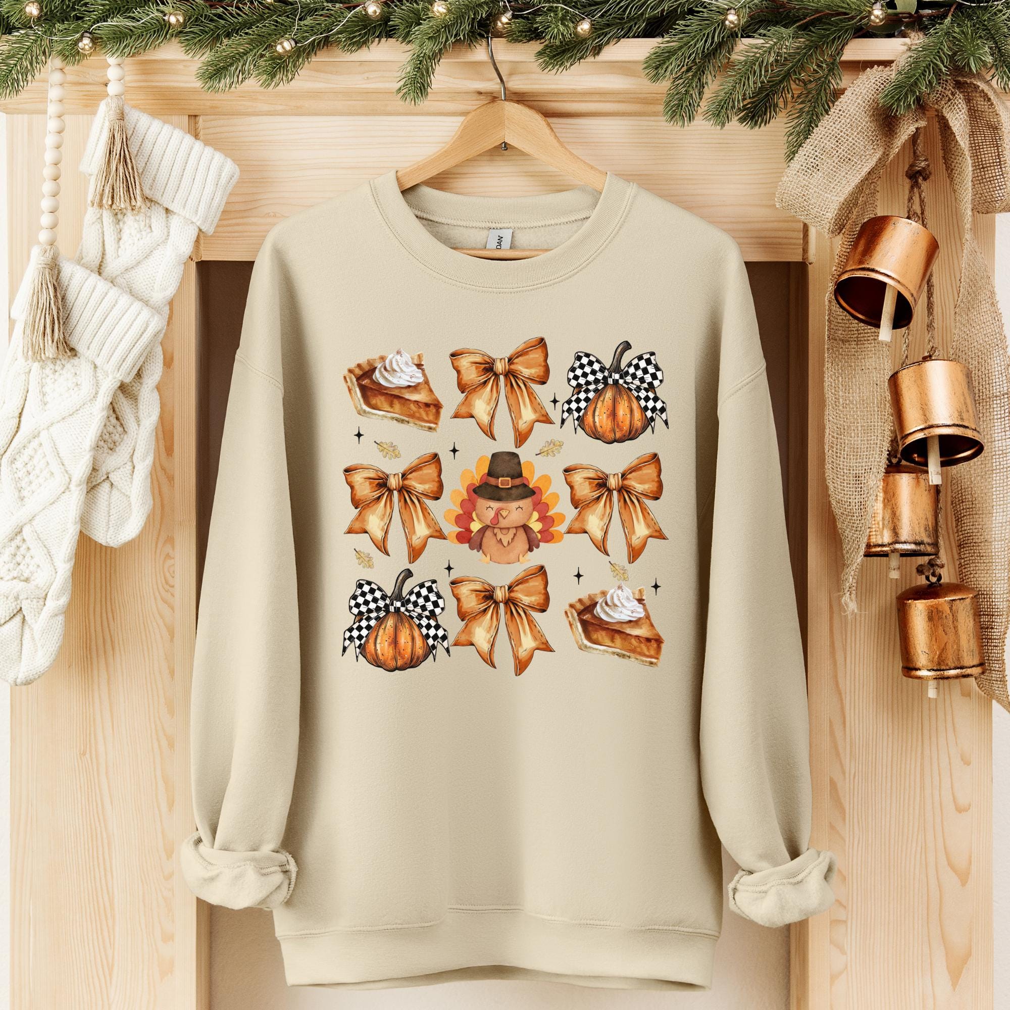 Sweet as Pie Turkey Sweatshirt