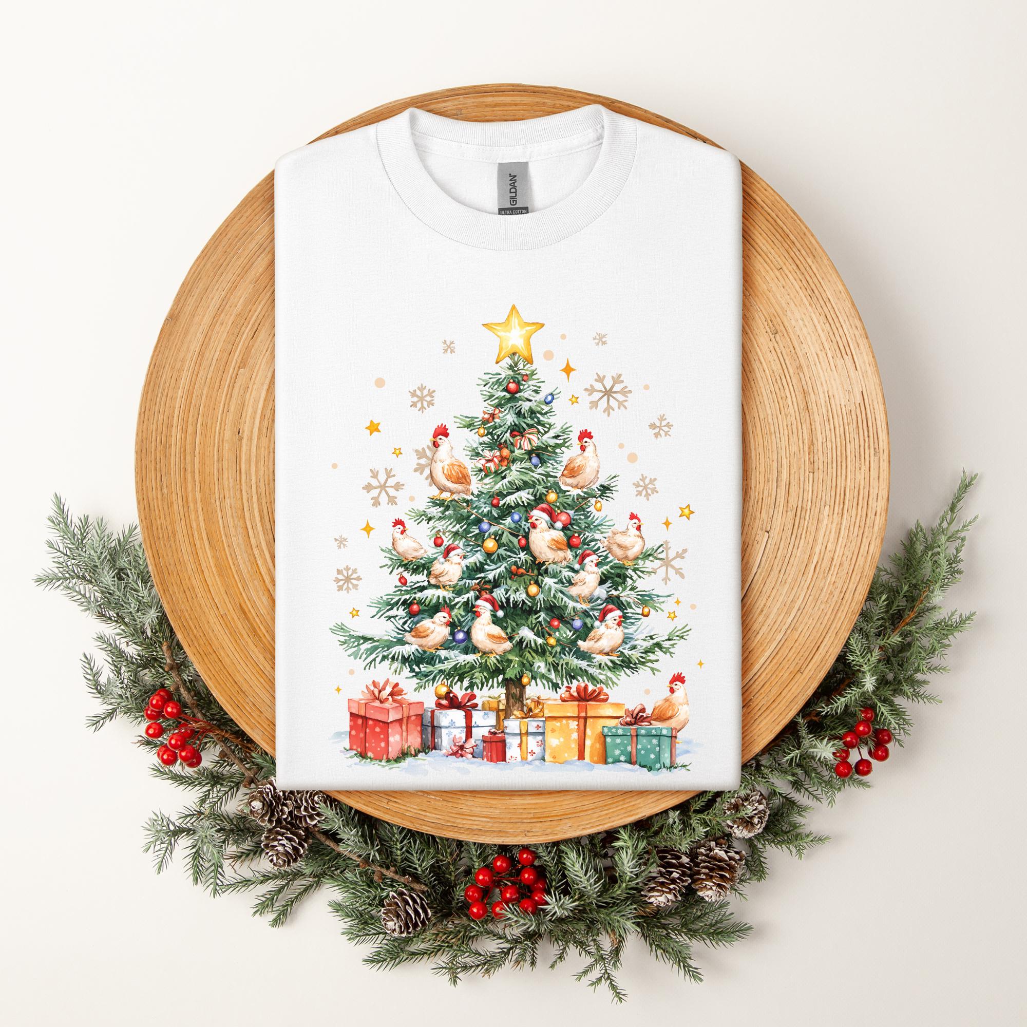 Christmas Chicken Tee