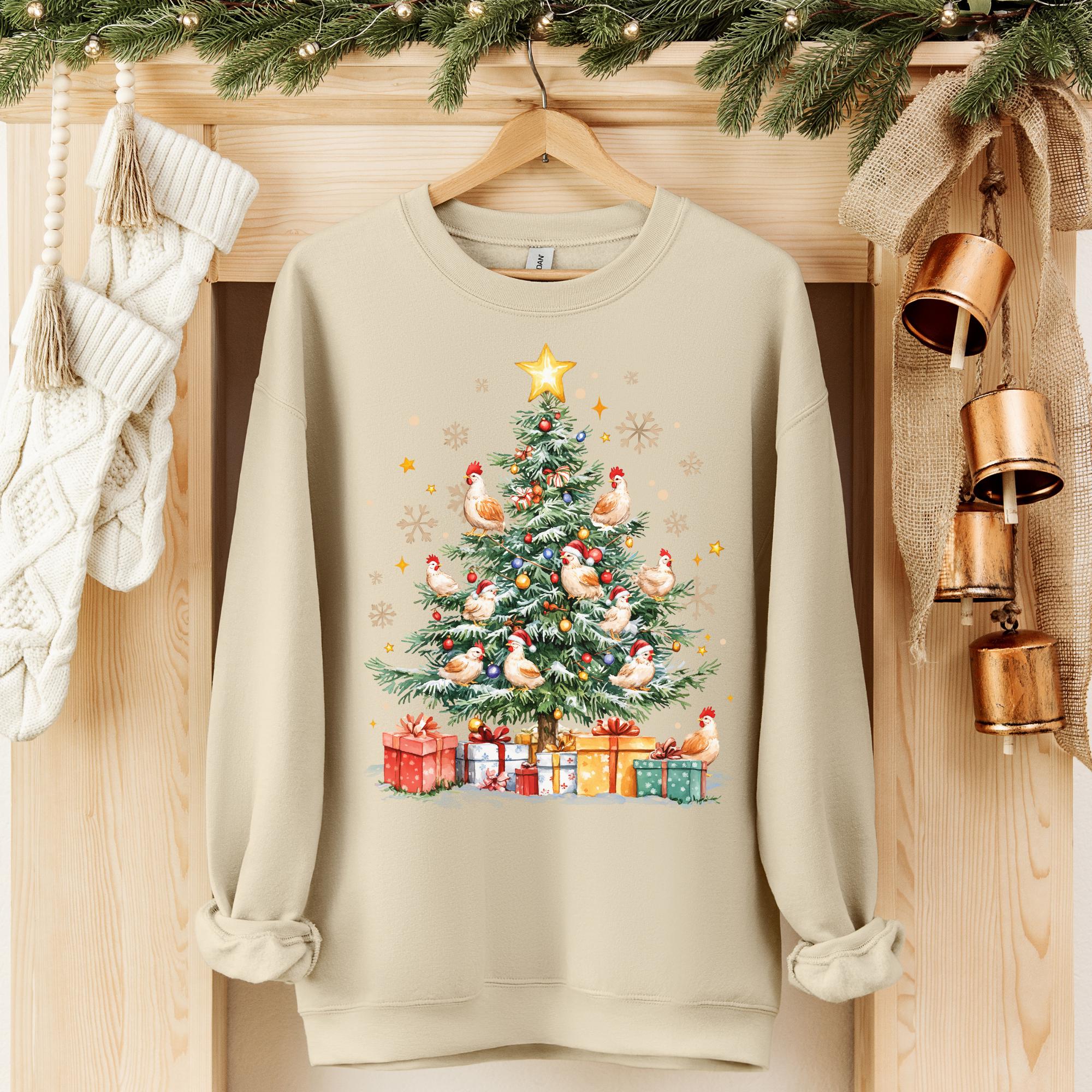 Christmas Chicken Sweater