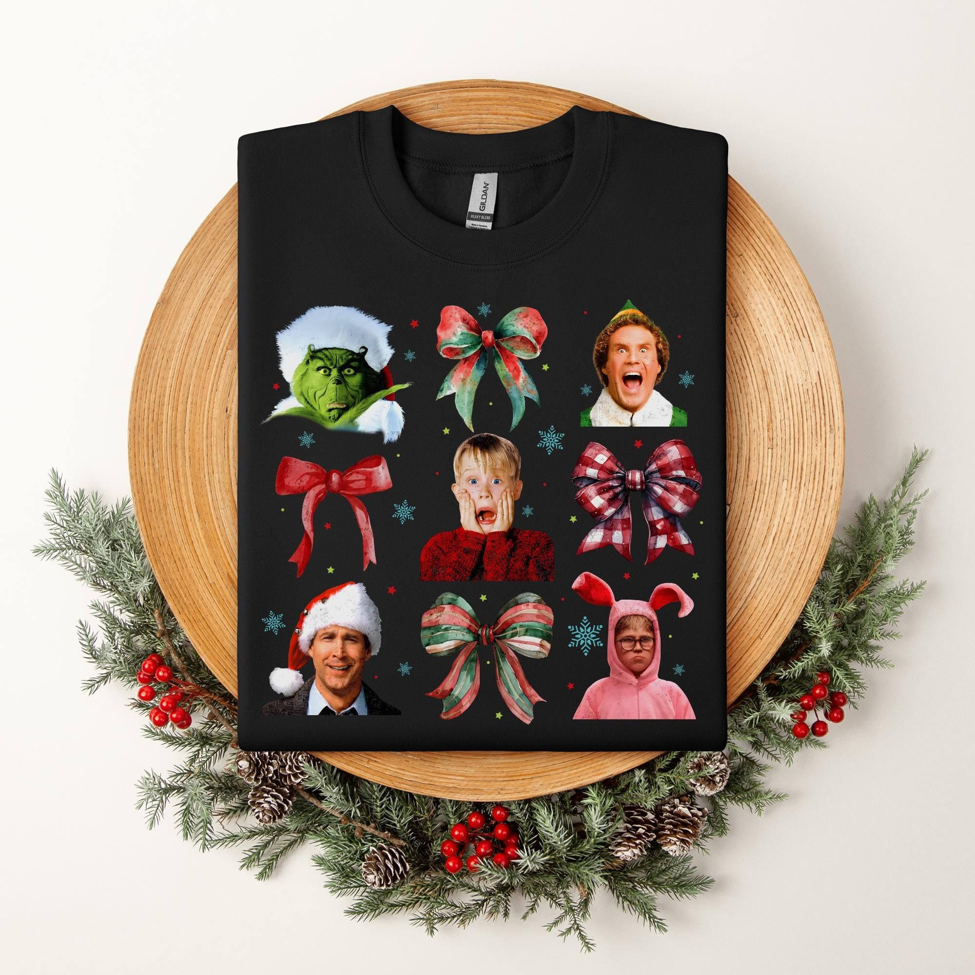 Christmas Movie Coquette Tee
