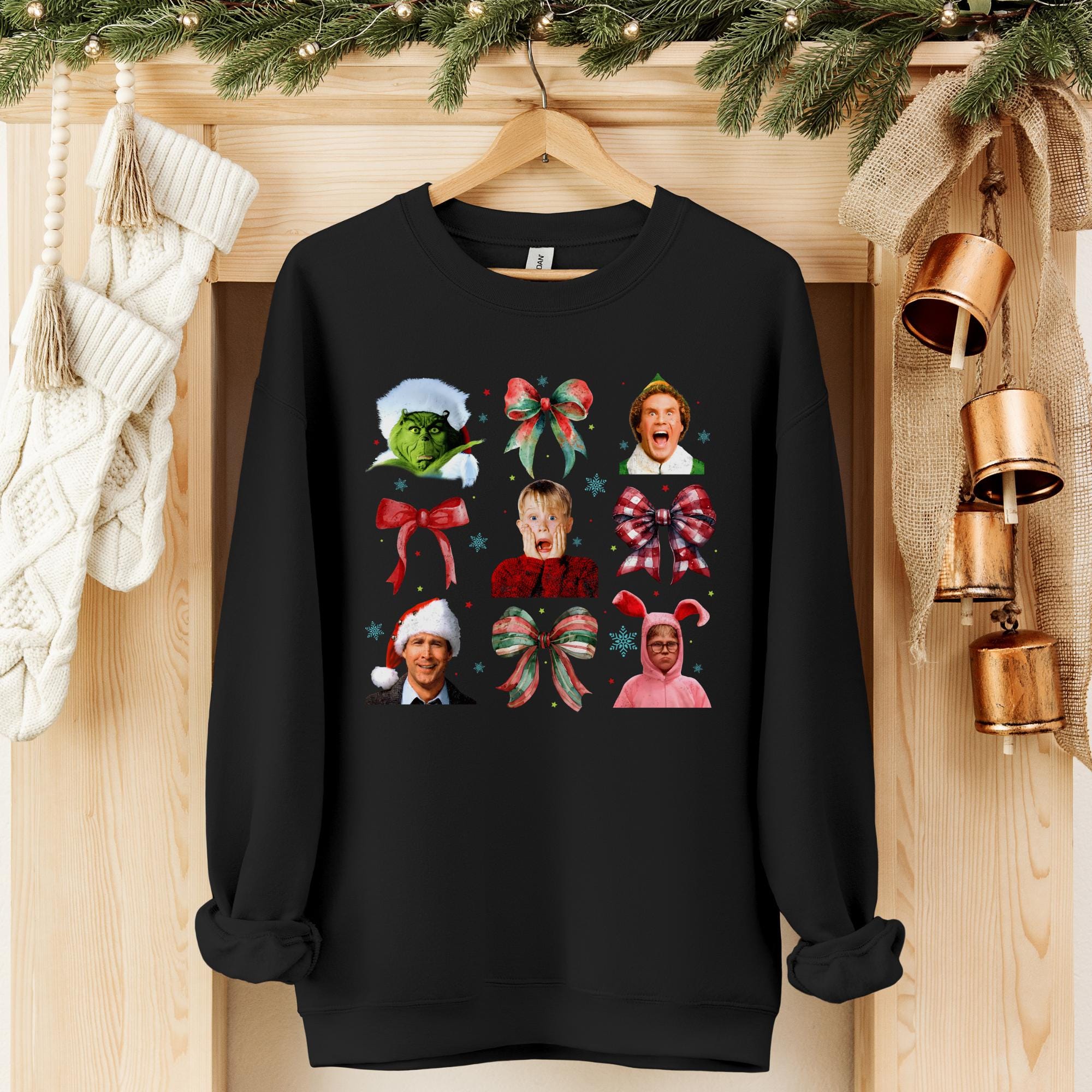 Christmas Movie Coquette Sweater