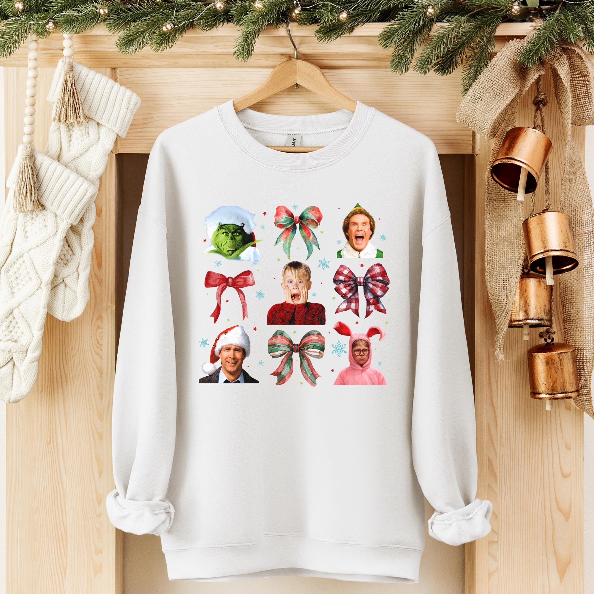 Christmas Movie Coquette Sweater